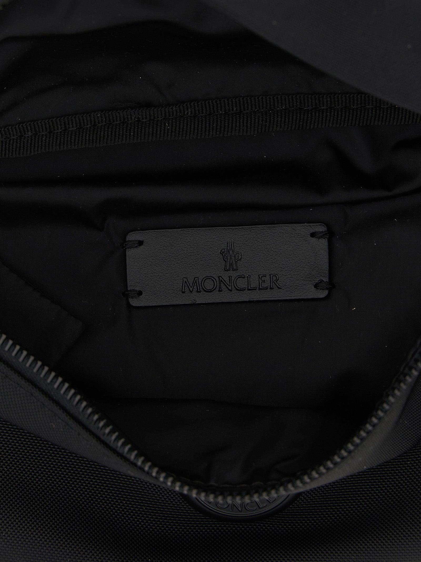 Moncler 'Durance' Waist Bag With Logo Patch