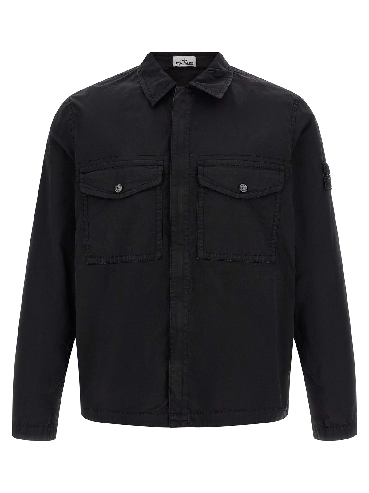 Stone Island 'Badge Logo' Overshirt