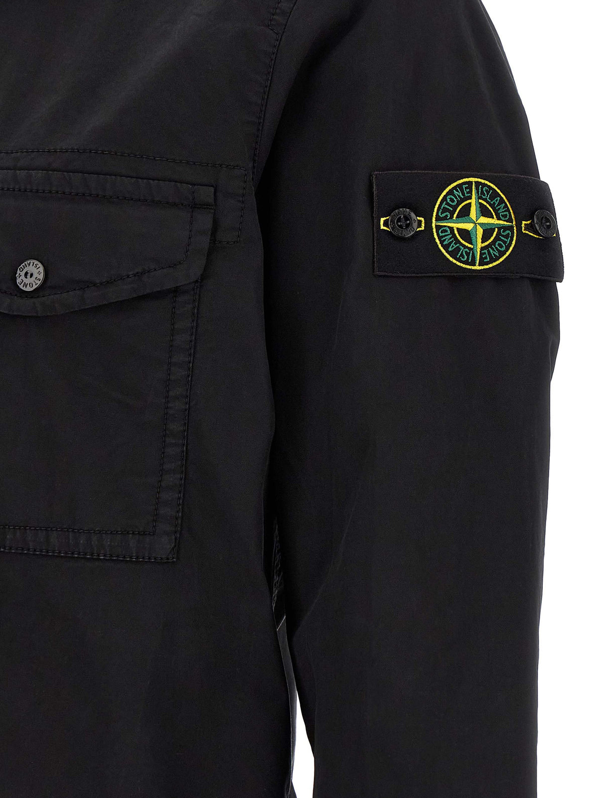Stone Island 'Badge Logo' Overshirt