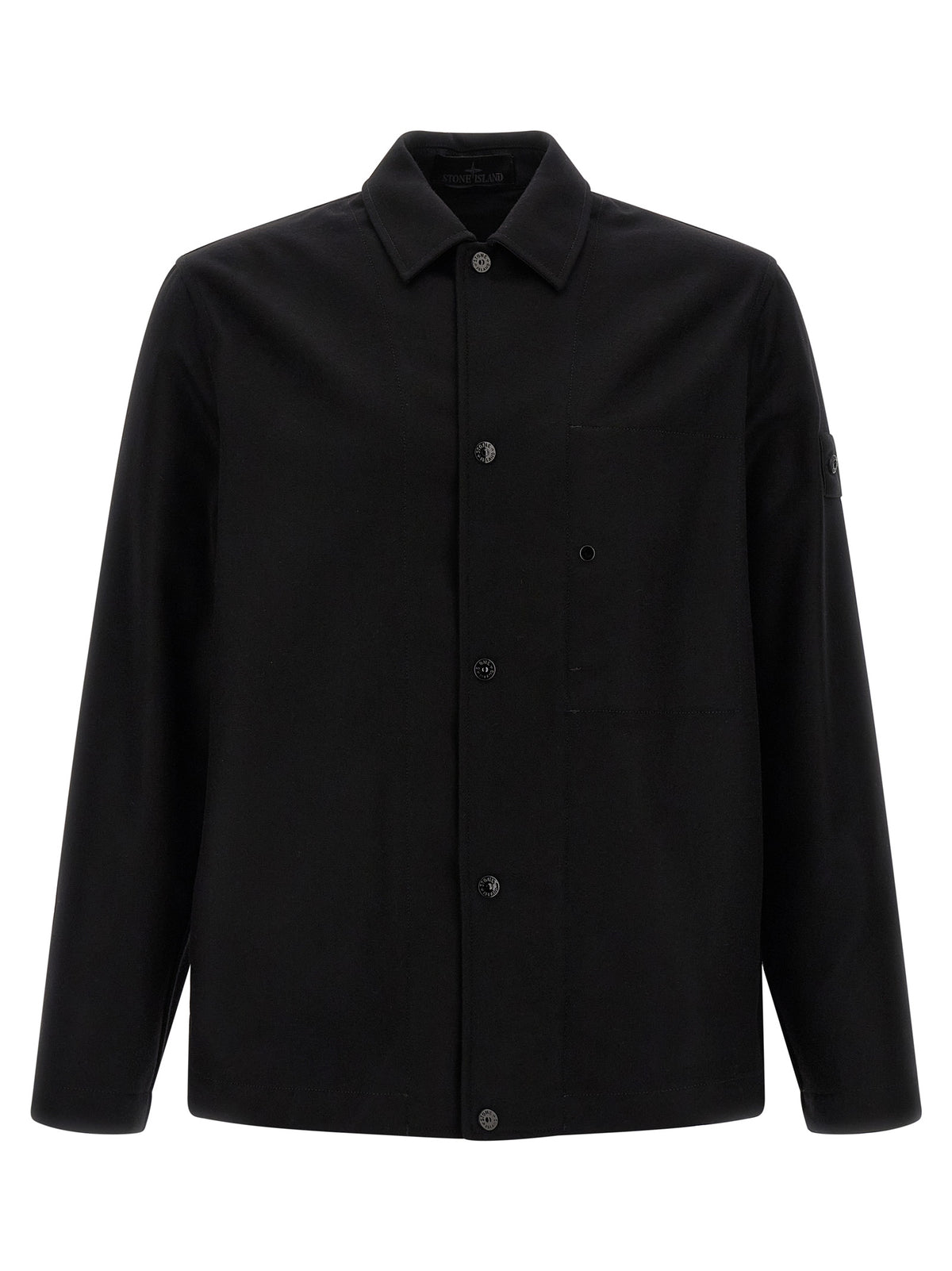 Stone Island 'Badge Stone Island Ghost' Overshirt