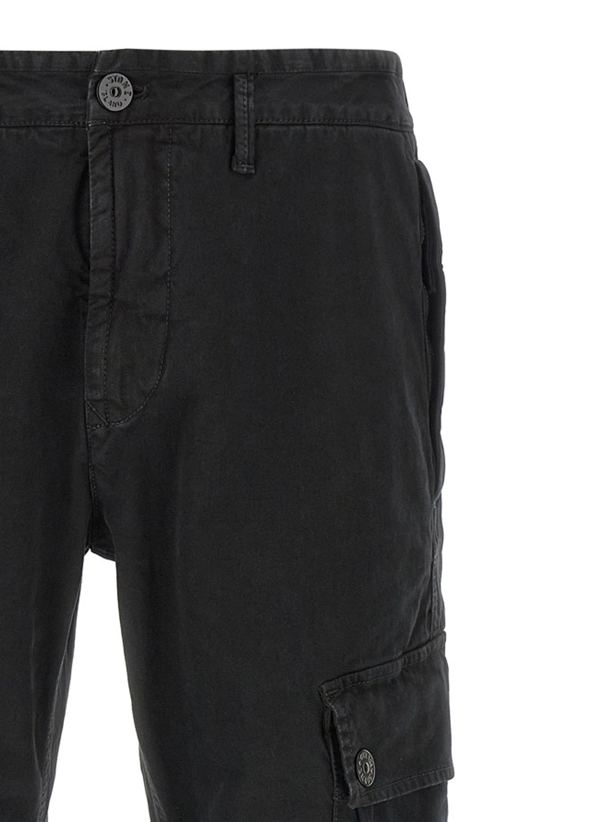 Stone Island '3100034' Cargo Pants With Logo Badge