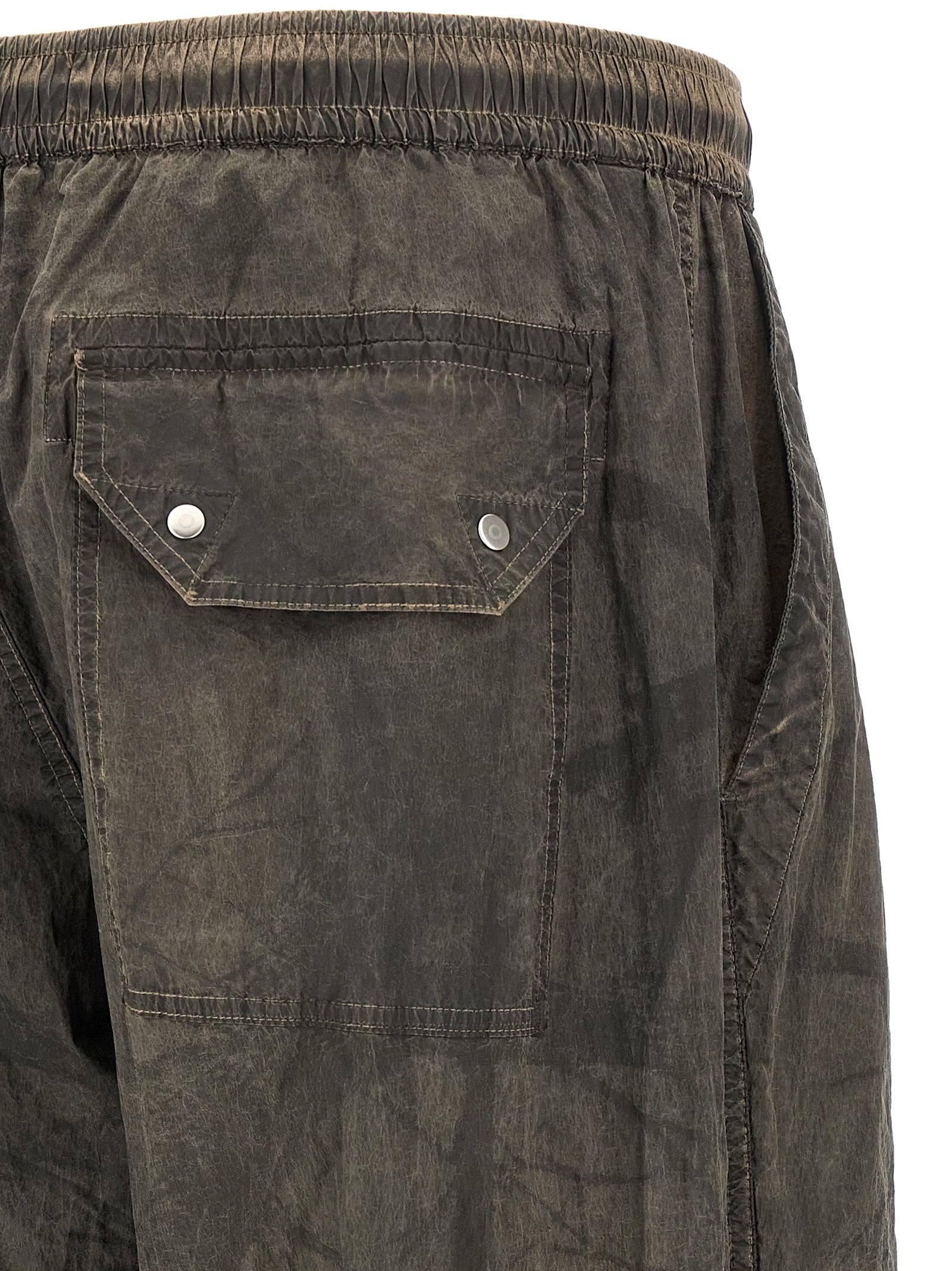 Stone Island Printed Pants With Logo Badge