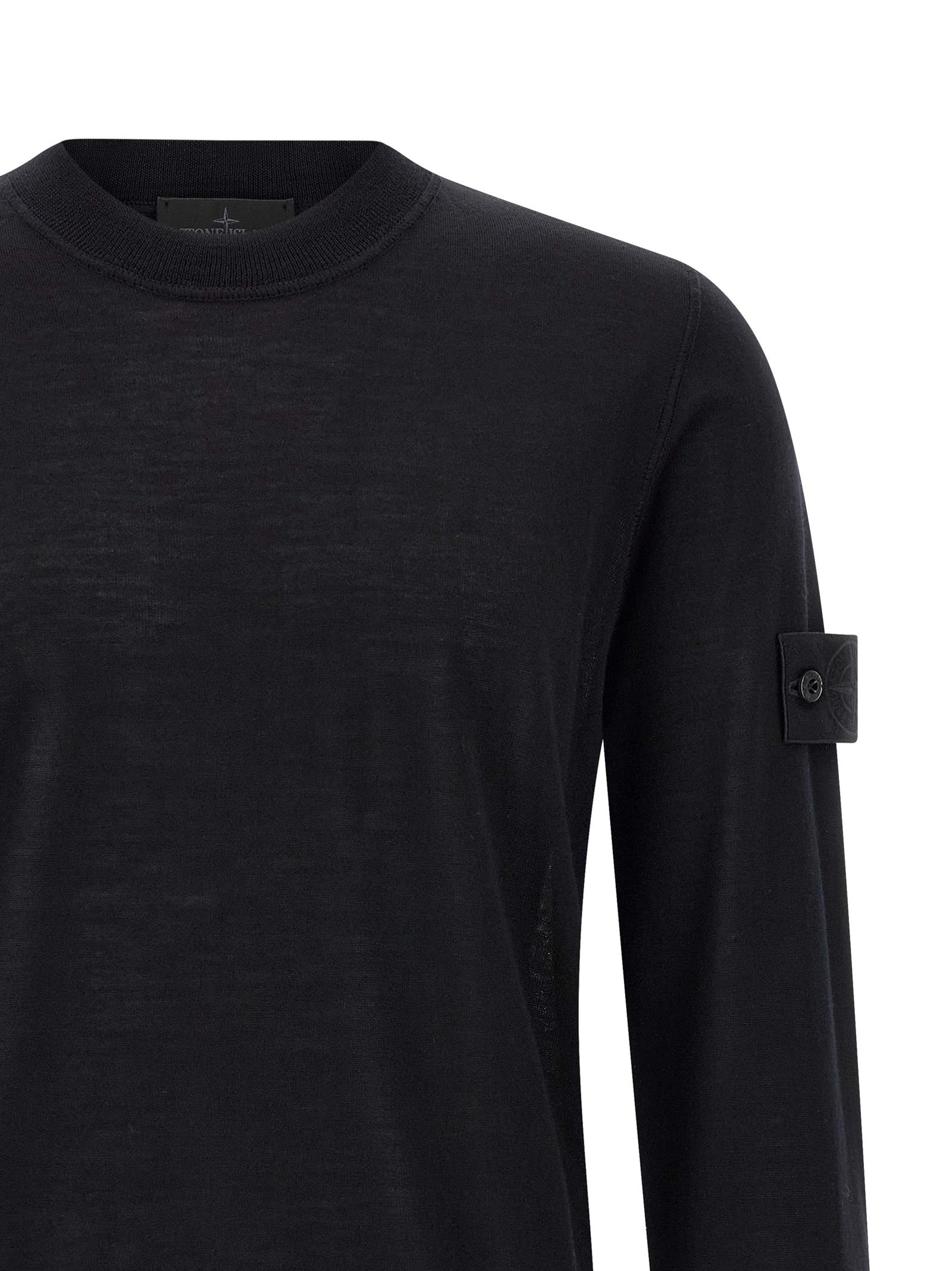 Stone Island 'Badge Stone Island Ghost' Sweater