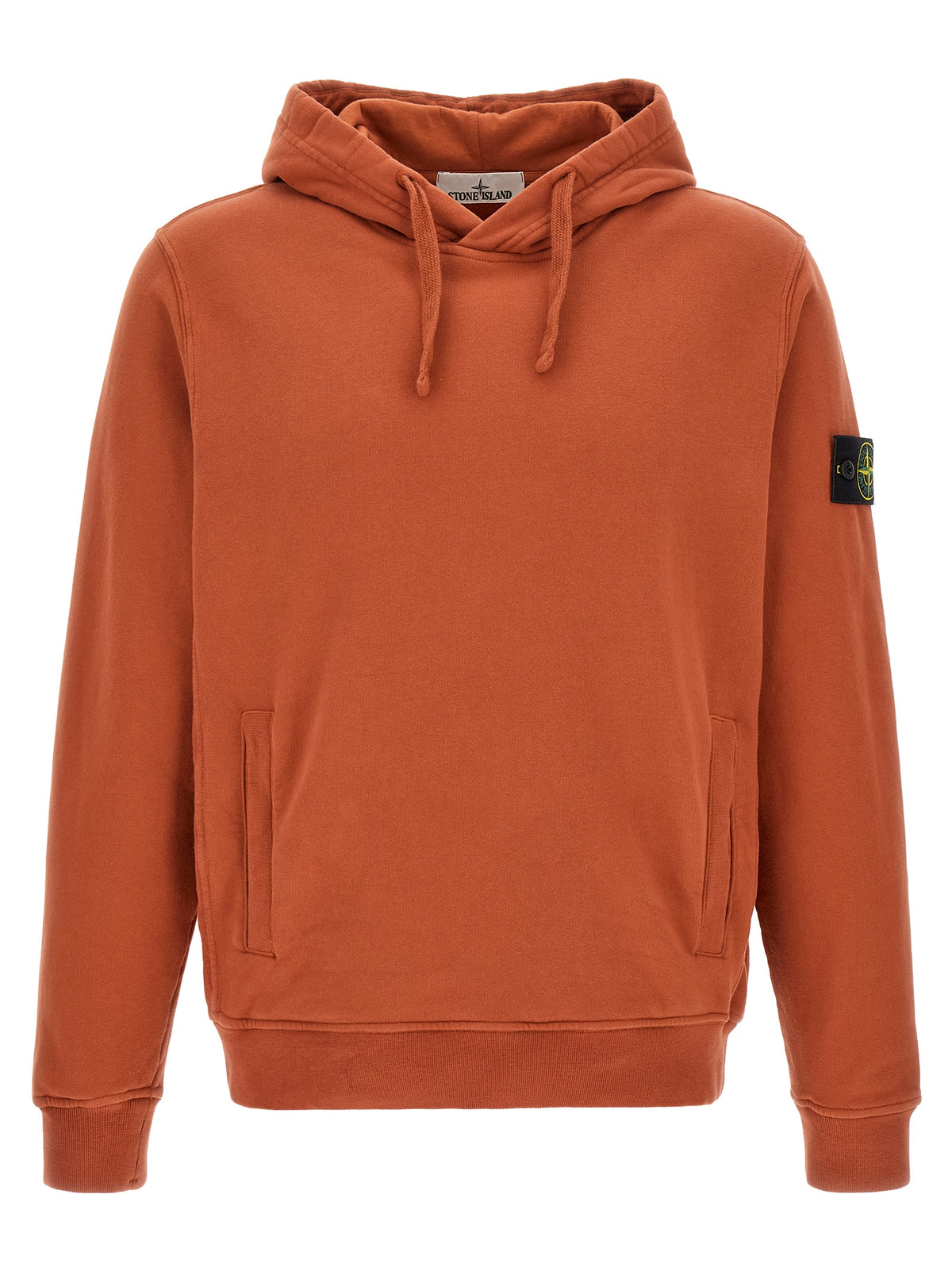 Stone Island Hoodie With Logo Badge