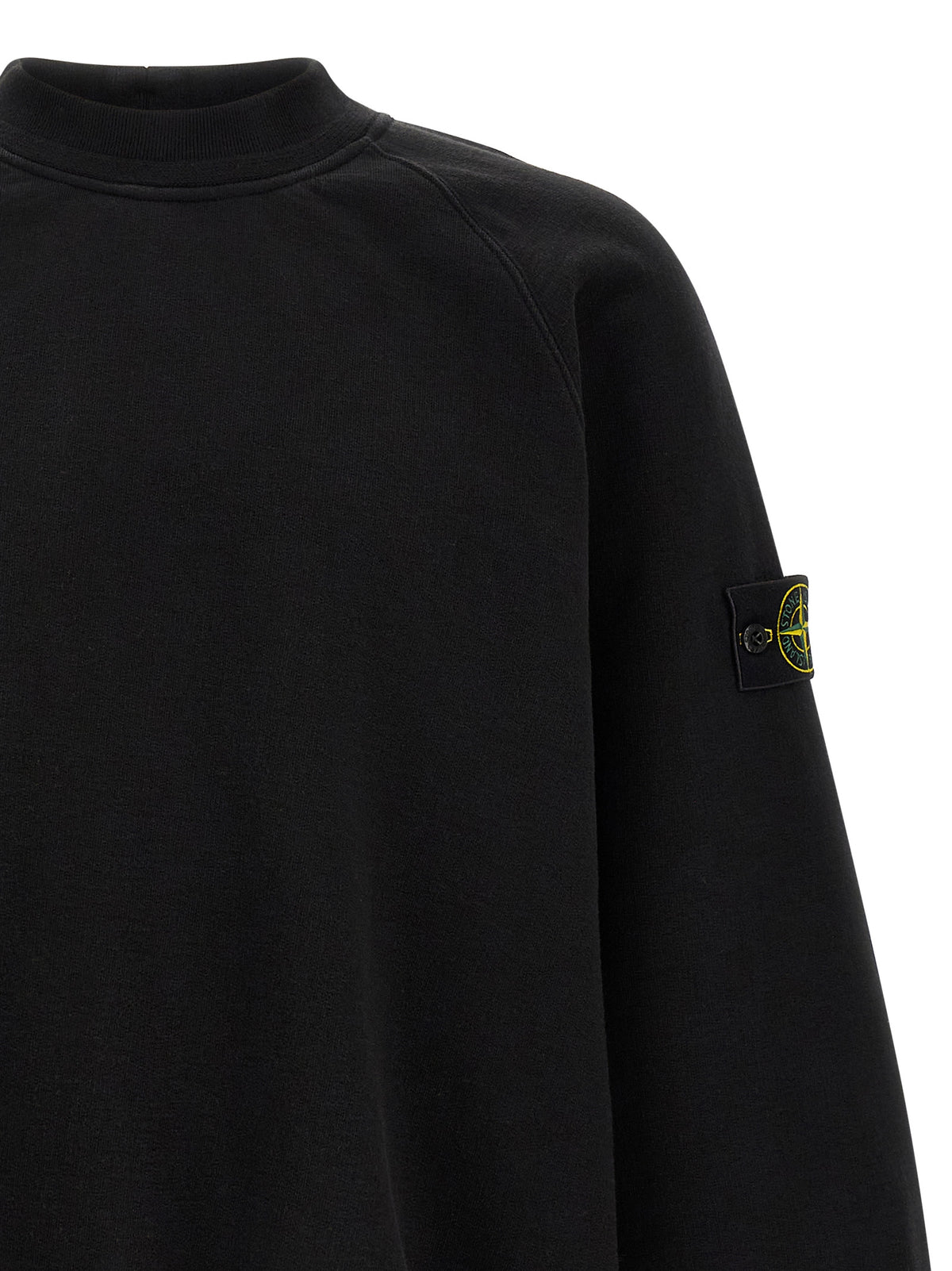 Stone Island '6100053' Crew Neck Sweatshirt With Raglan Sleeves