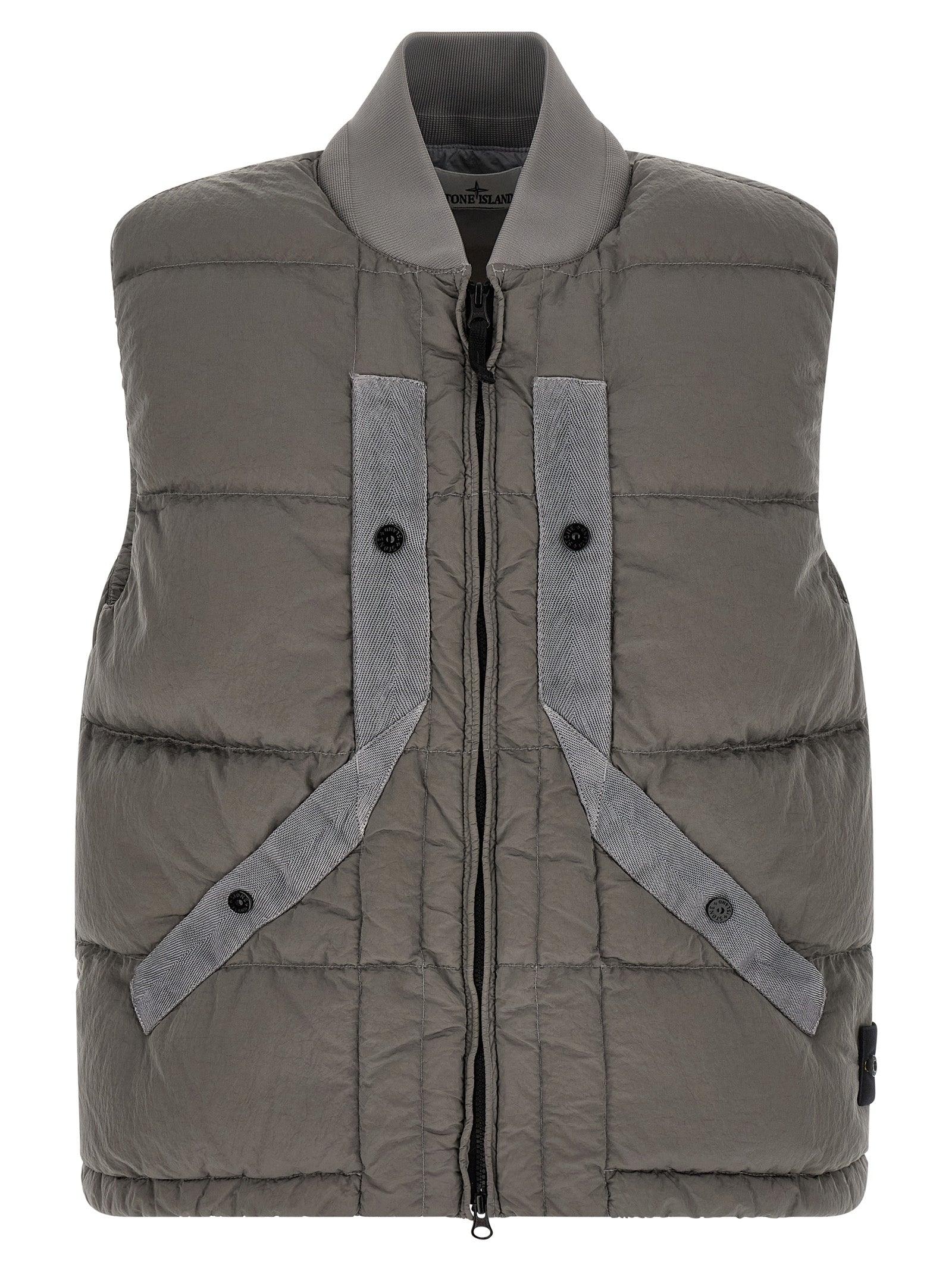 Stone Island Crinkled Effect Vest