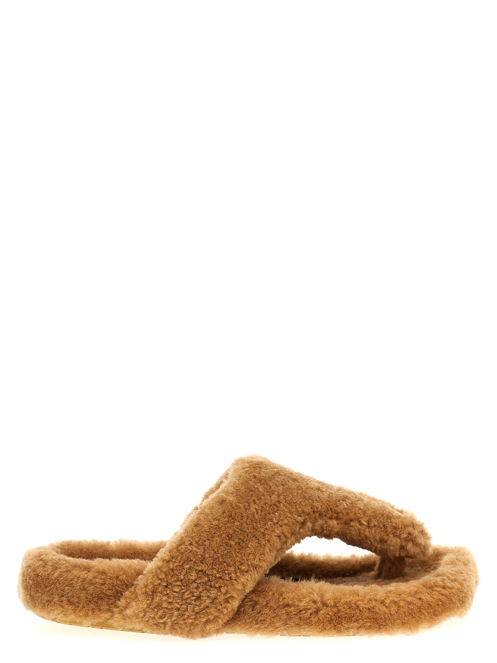 Loewe Shearling Sandals