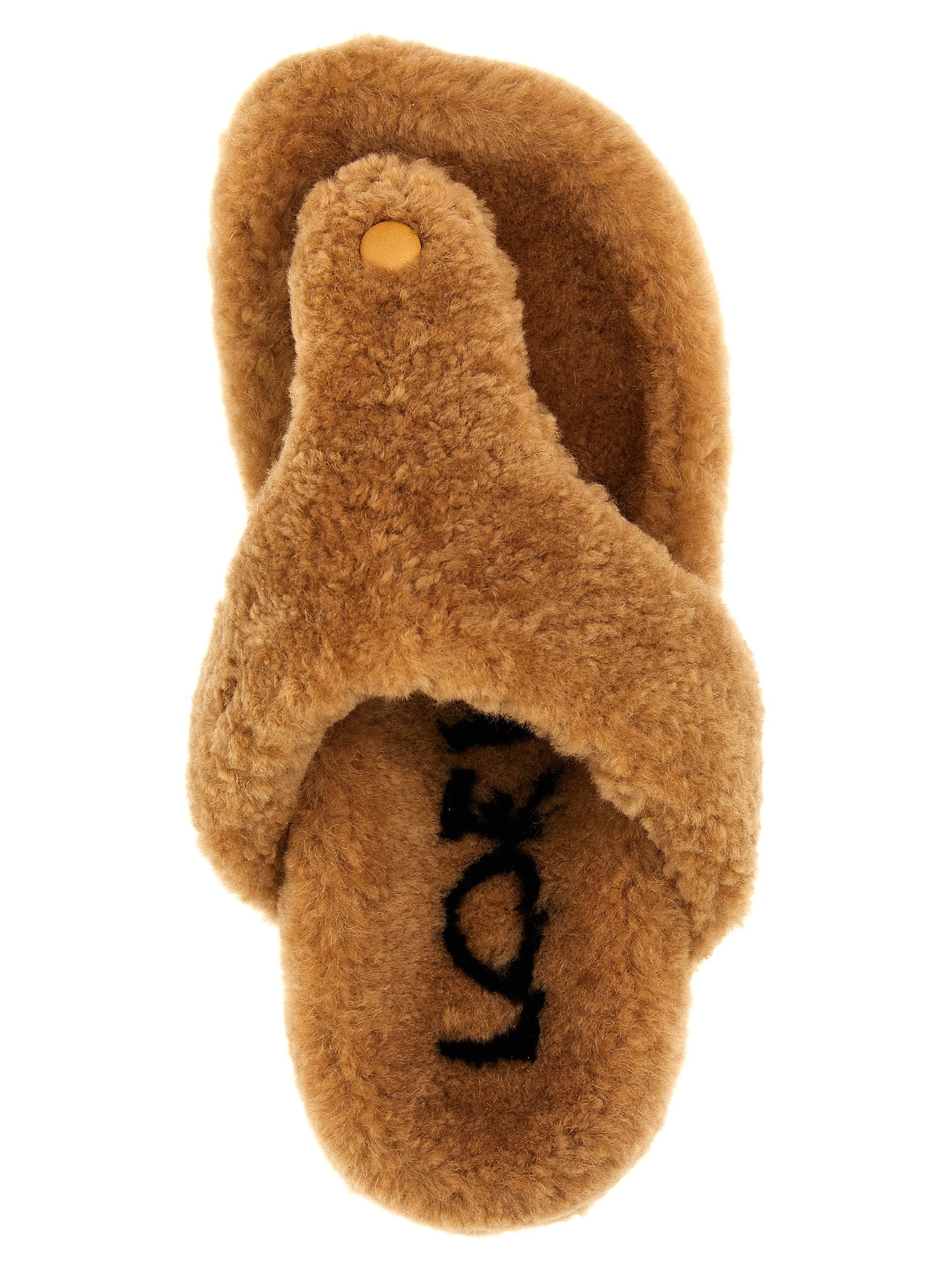 Loewe Shearling Sandals