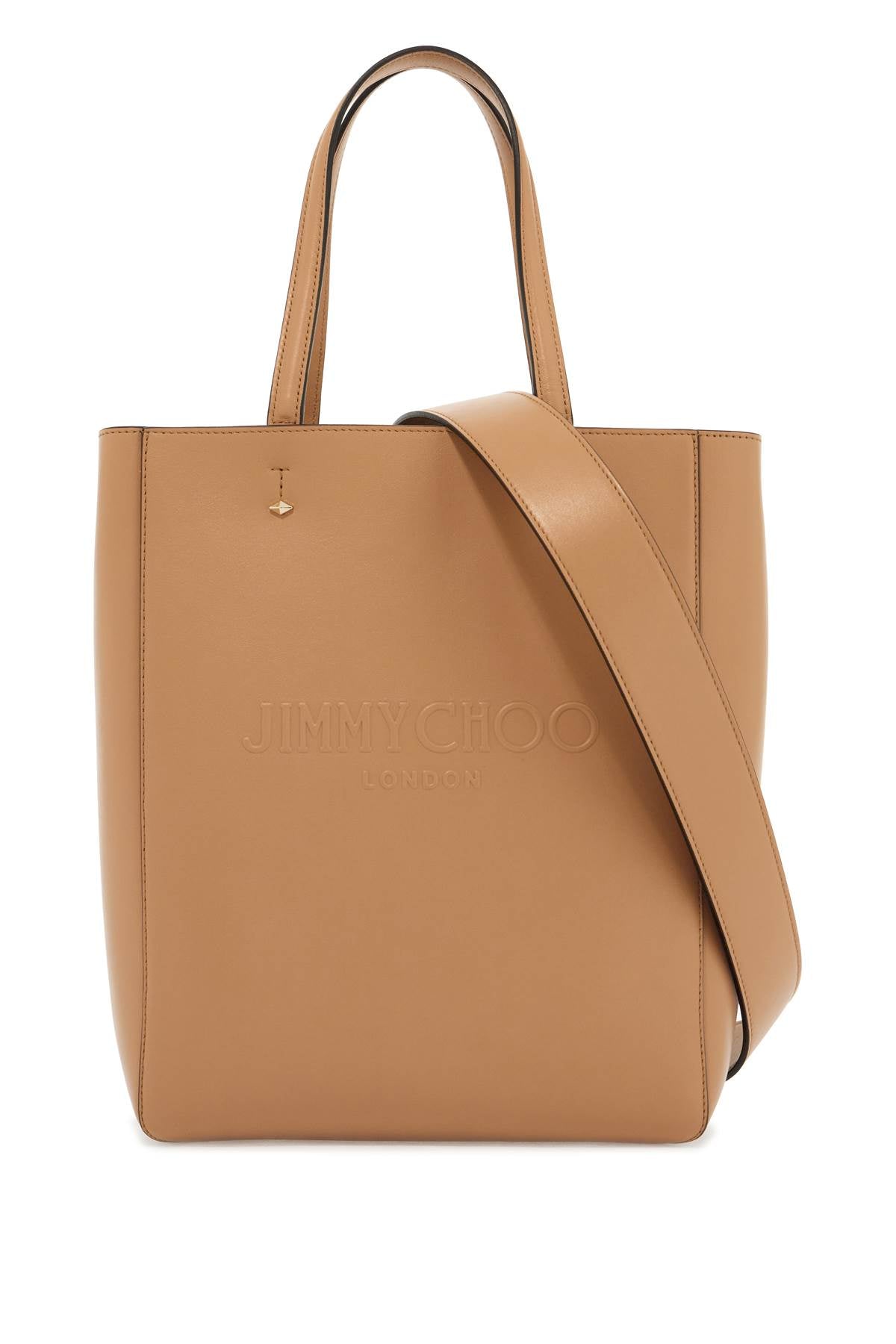 Jimmy Choo Smooth Leather Lenny N/S Tote Bag.