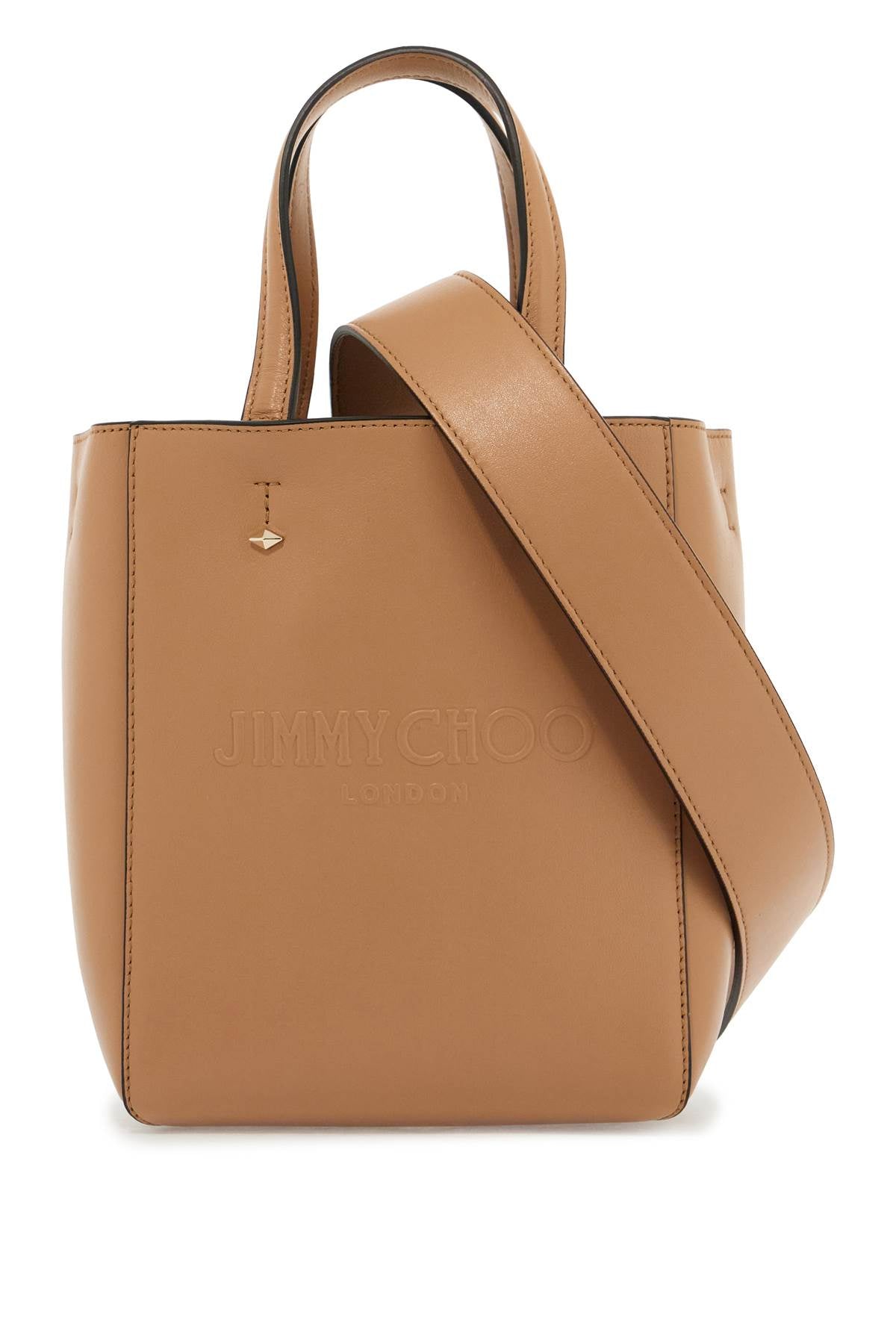 Jimmy Choo Smooth Leather Lenny N/S Tote Bag.