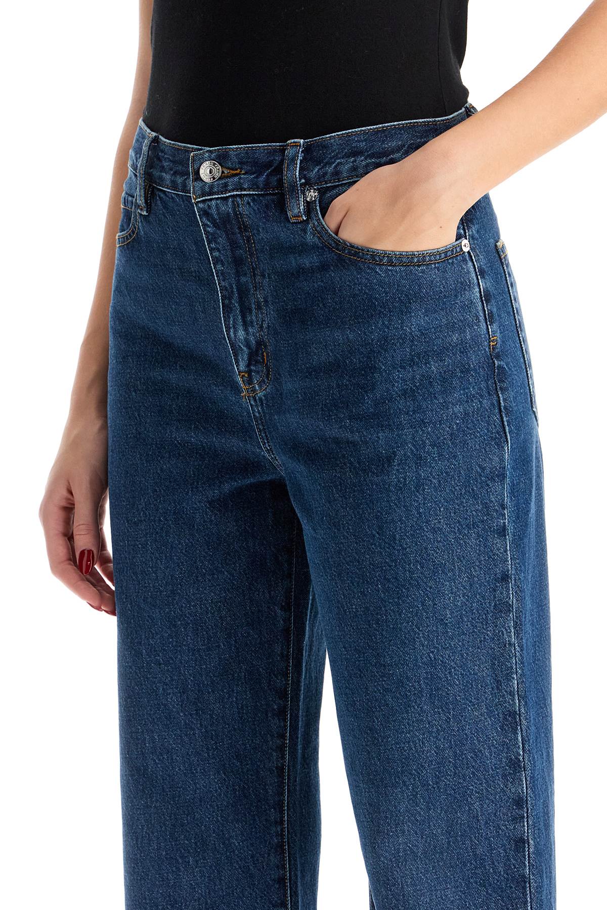 Frame Cropped Ankle Jeans By Le Jane