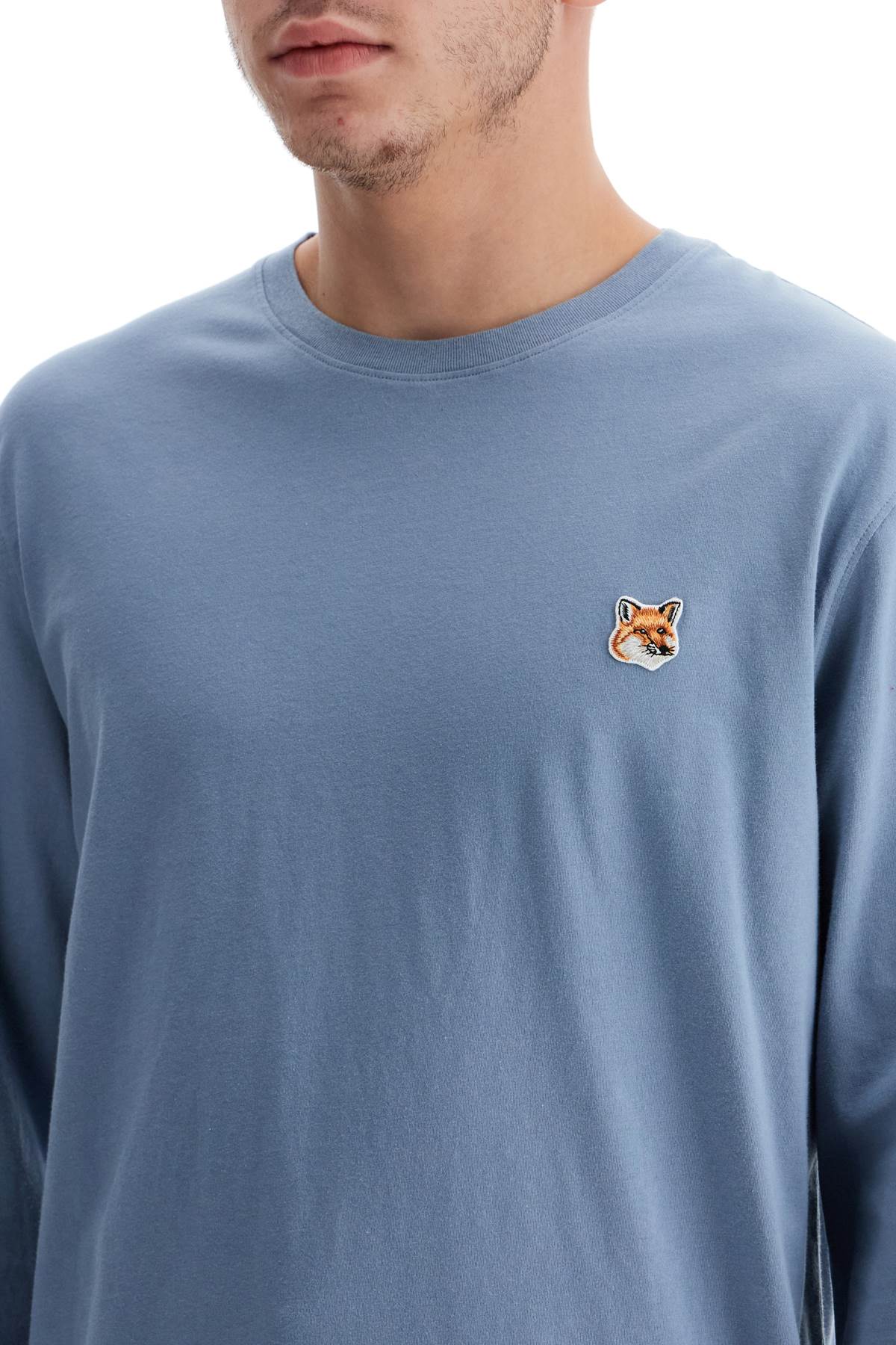 Maison Kitsune 'Long-Sleeved Fox Head