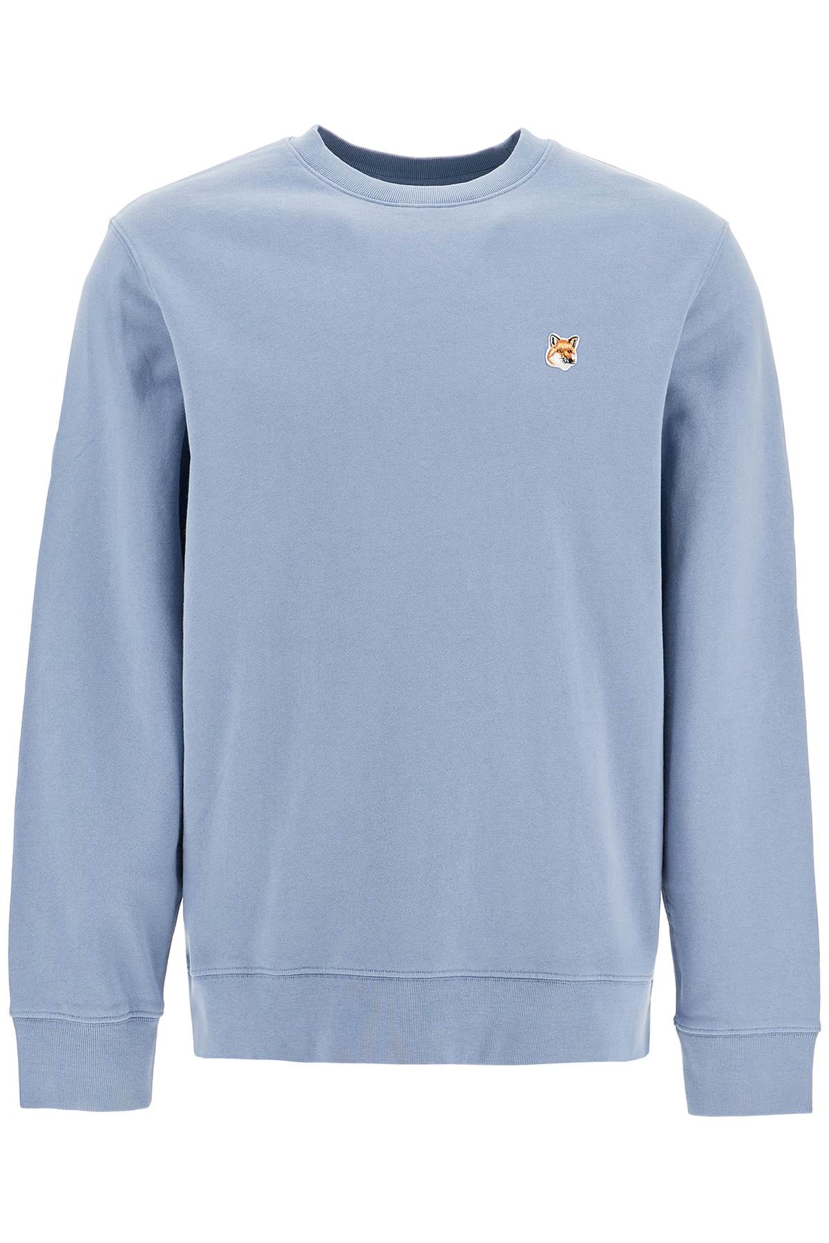 Maison Kitsune 'Fox Head Patch Sweatshirt With