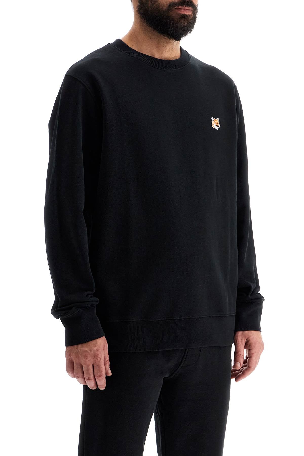 Maison Kitsune 'Fox Head Patch Sweatshirt With