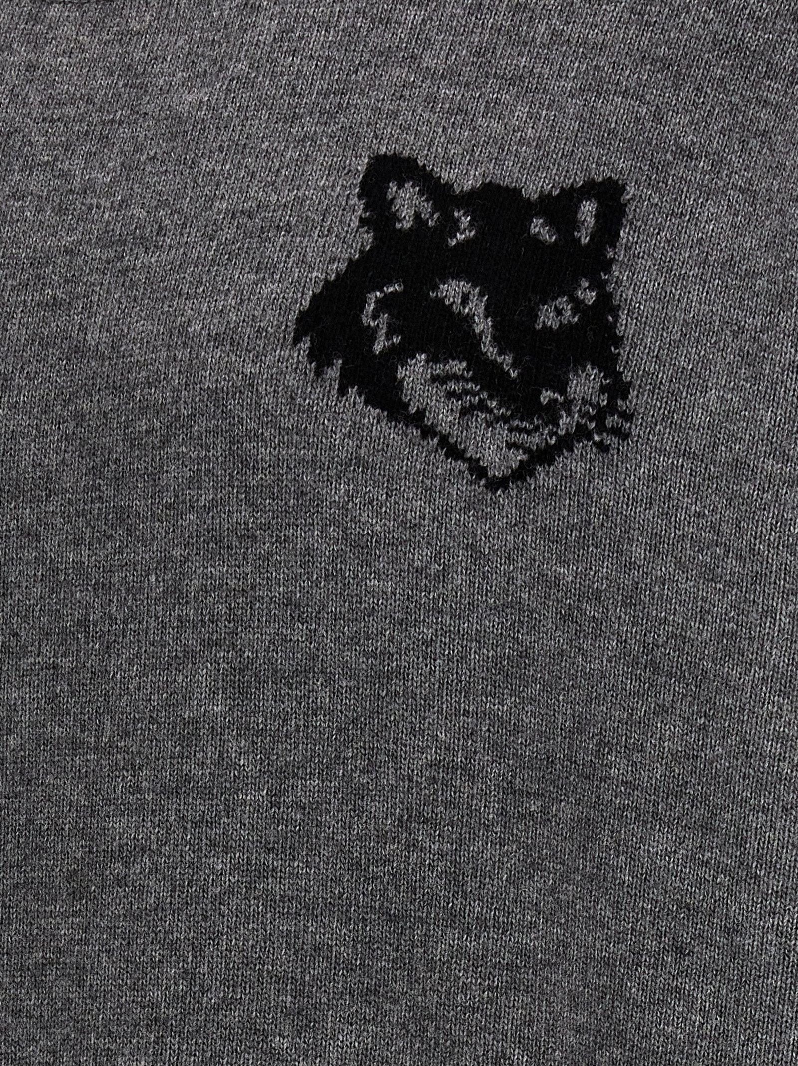 Maison Kitsune 'Fox Head' Sweater