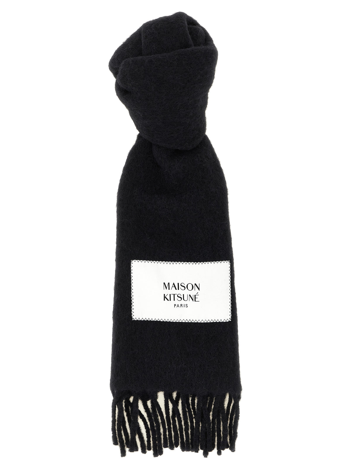 Maison Kitsune Logo Scarf