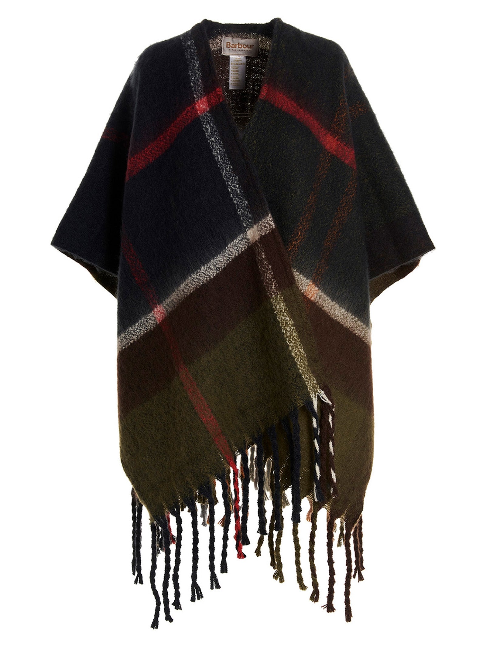 Barbour 'Isla Boucle Serape' Cape