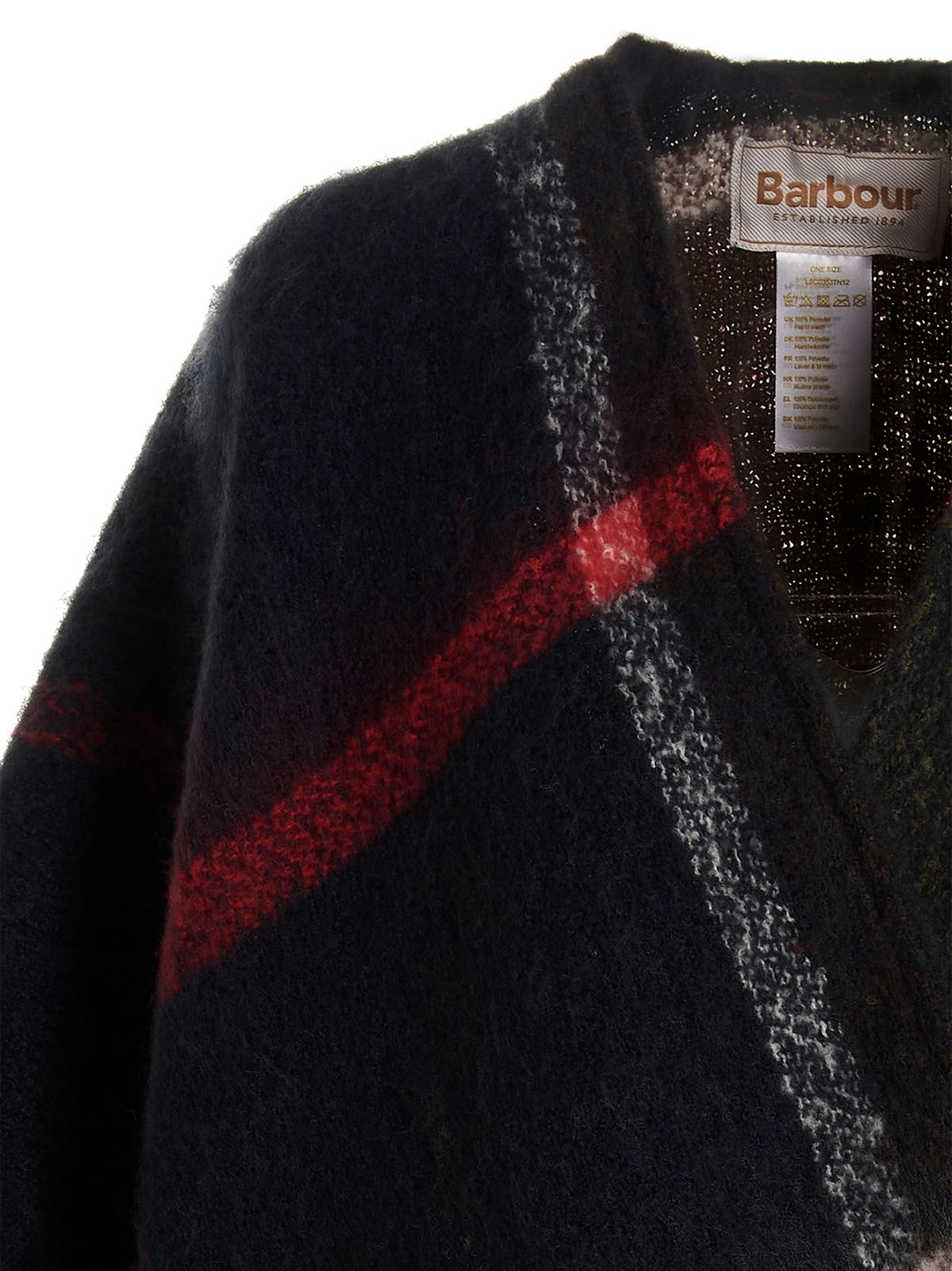 Barbour 'Isla Boucle Serape' Cape