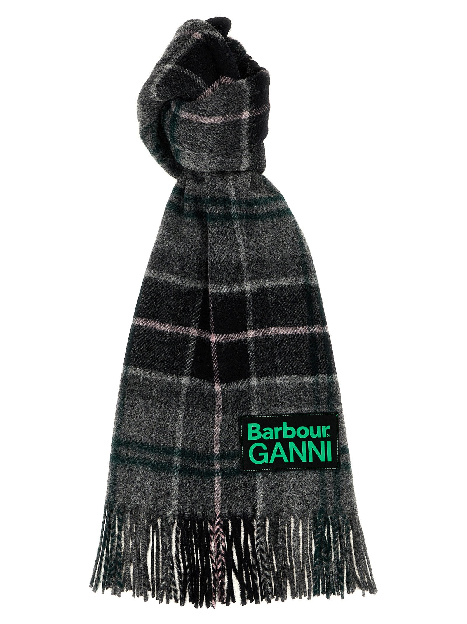 Barbour Barbour X Ganni Tartan Scarf