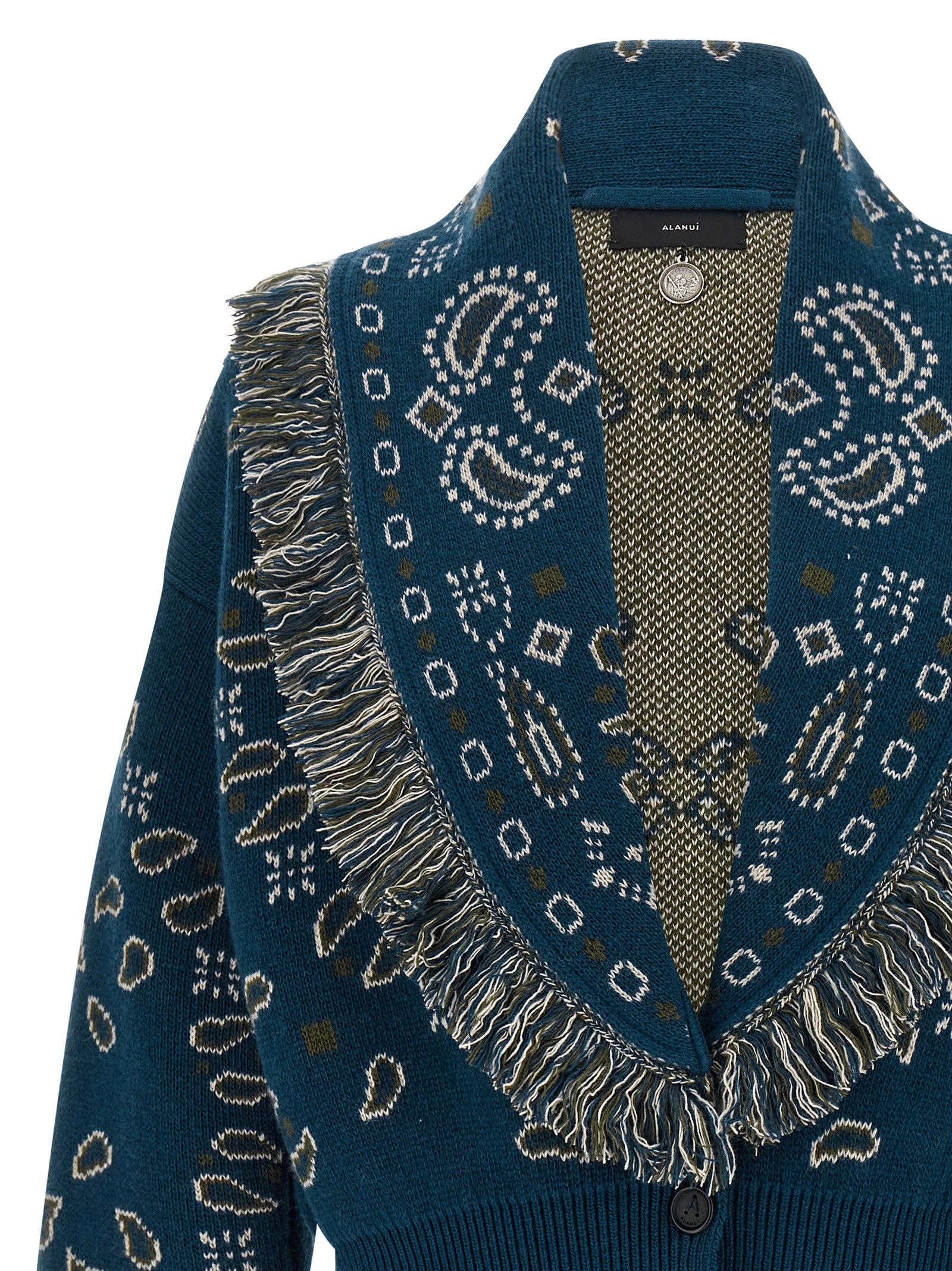 Alanui 'Bandana' Thistle Bomber Cards