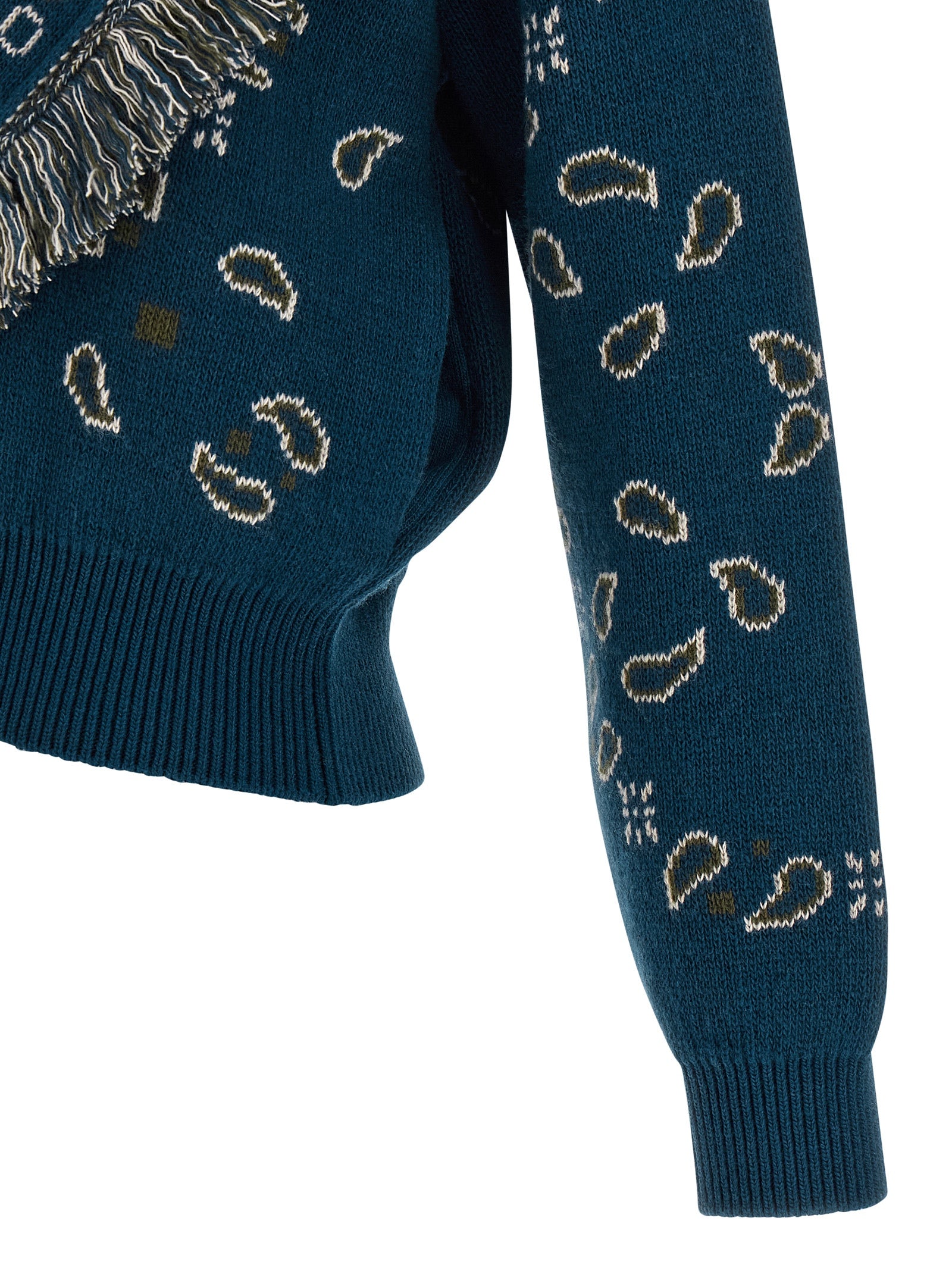 Alanui 'Bandana' Thistle Bomber Cards