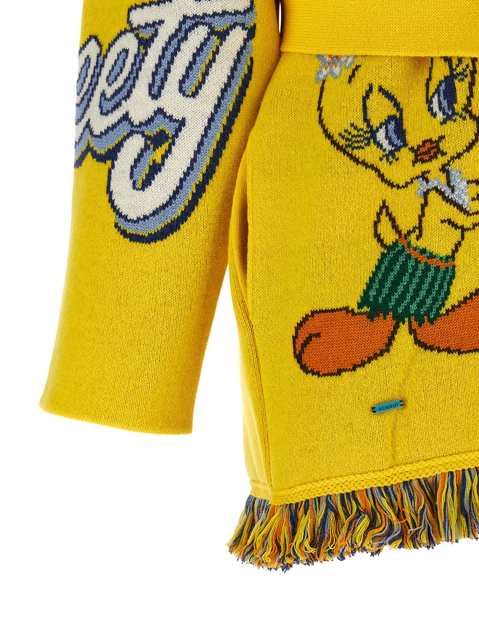 Alanui Alanui X Looney Tunes 'Hula Tweety' Cardigan