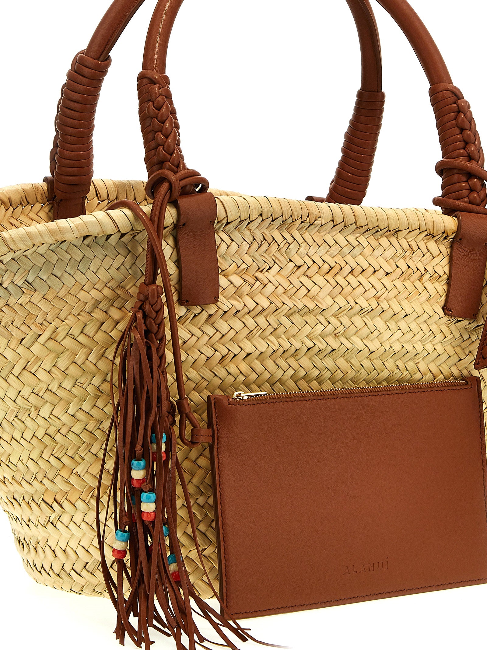 Alanui 'Icon Palm Leaf Big' Handbag