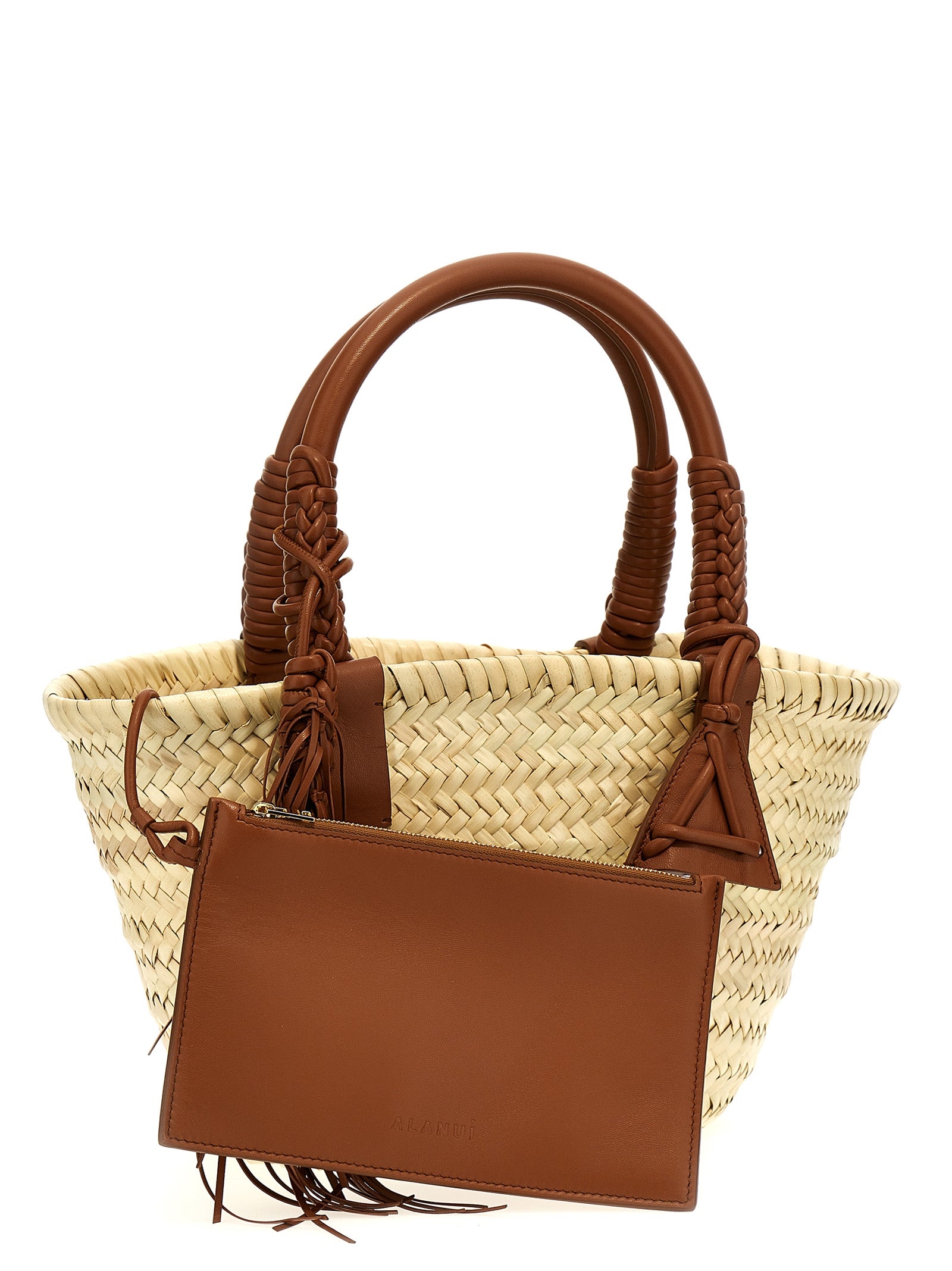 Alanui 'Icon Palm Leaf Small' Handbag