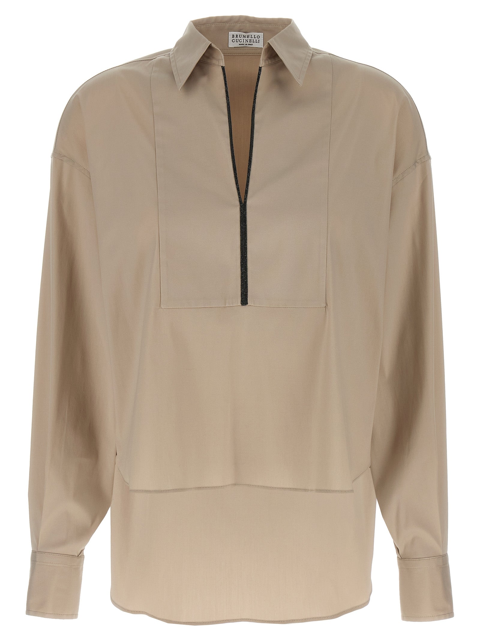 Brunello Cucinelli V-Neck Shirt Monile