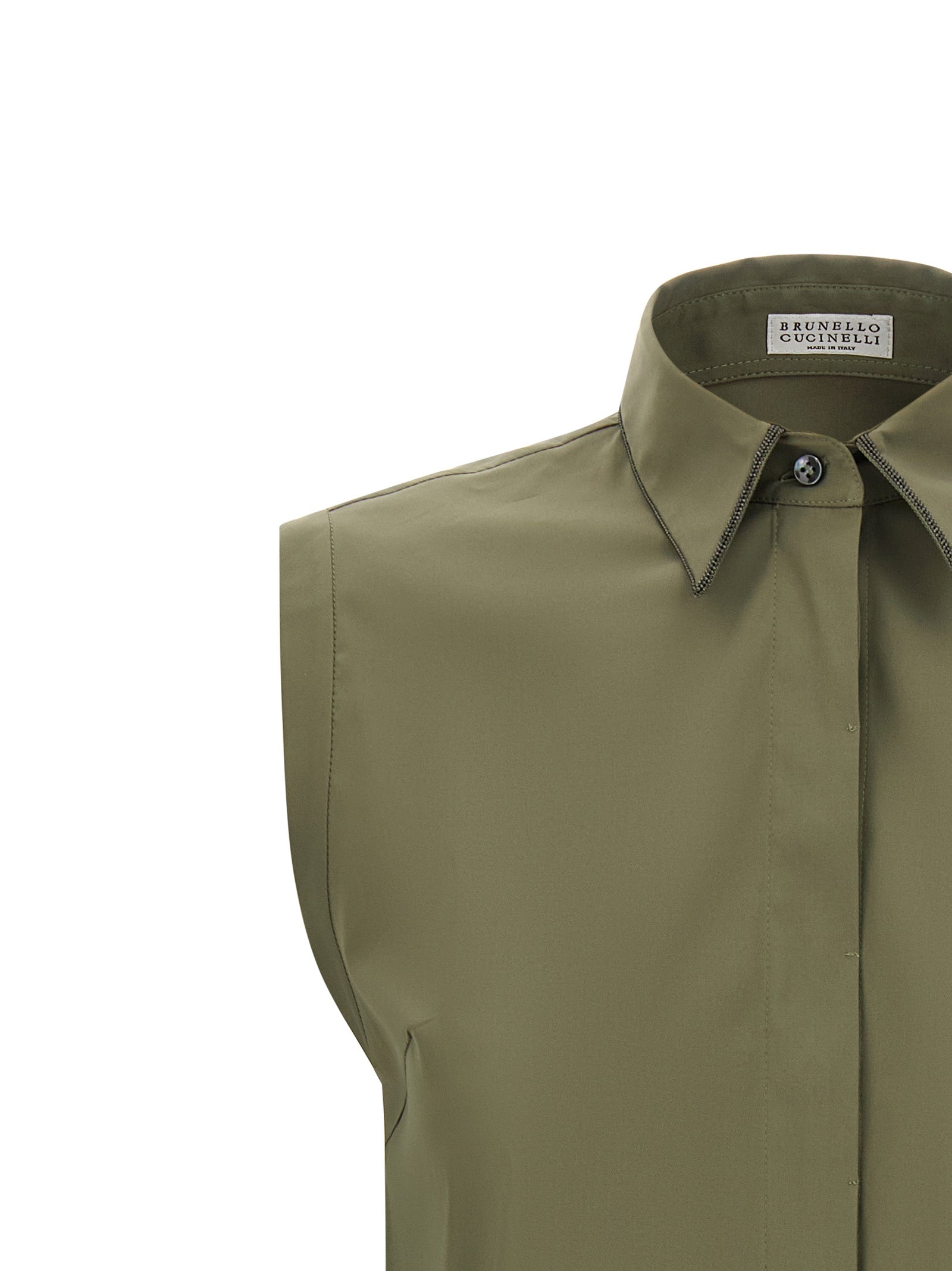 Brunello Cucinelli 'Shiny Trim' Shirt