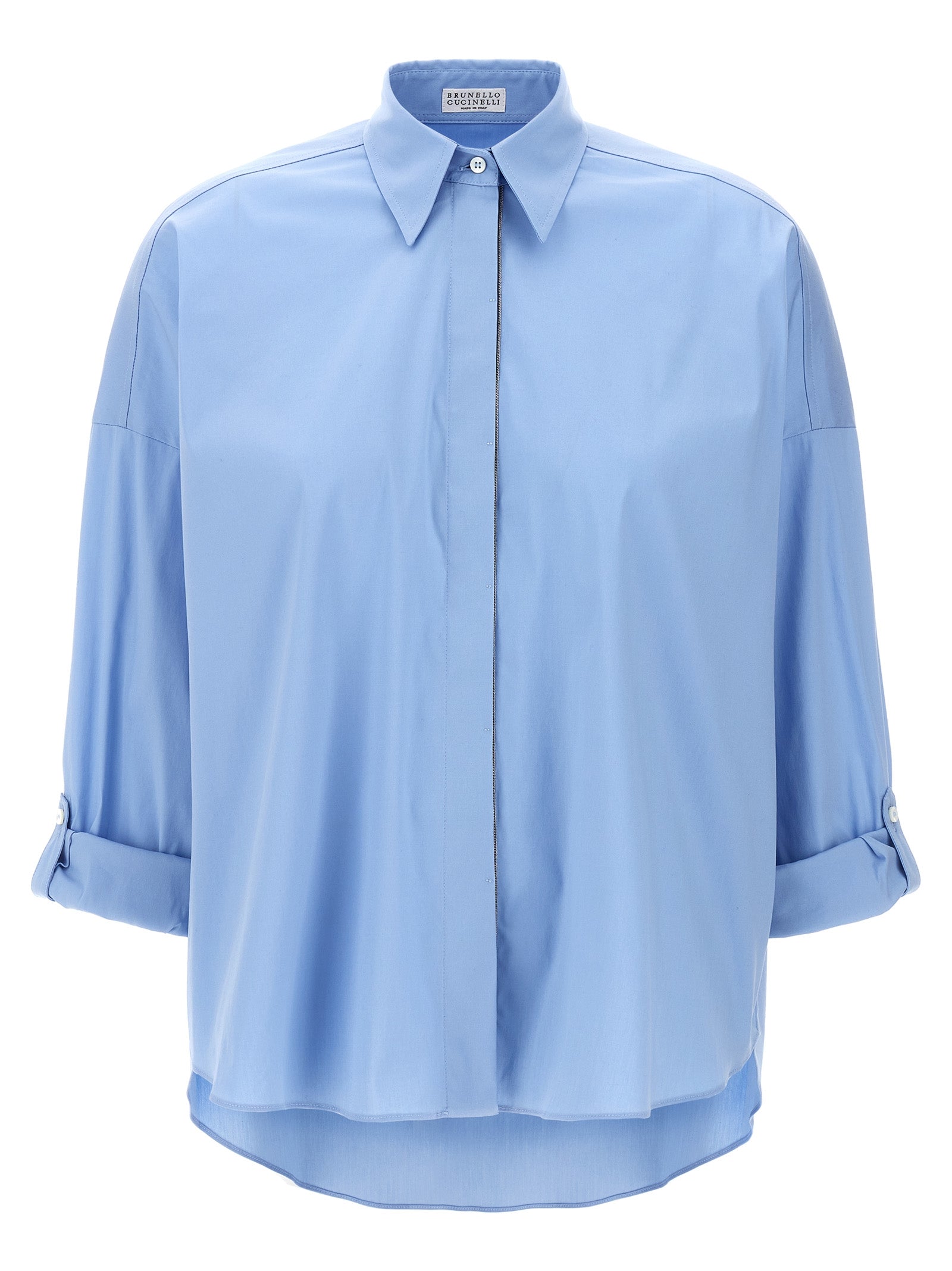 Brunello Cucinelli Monile Poplin Shirt