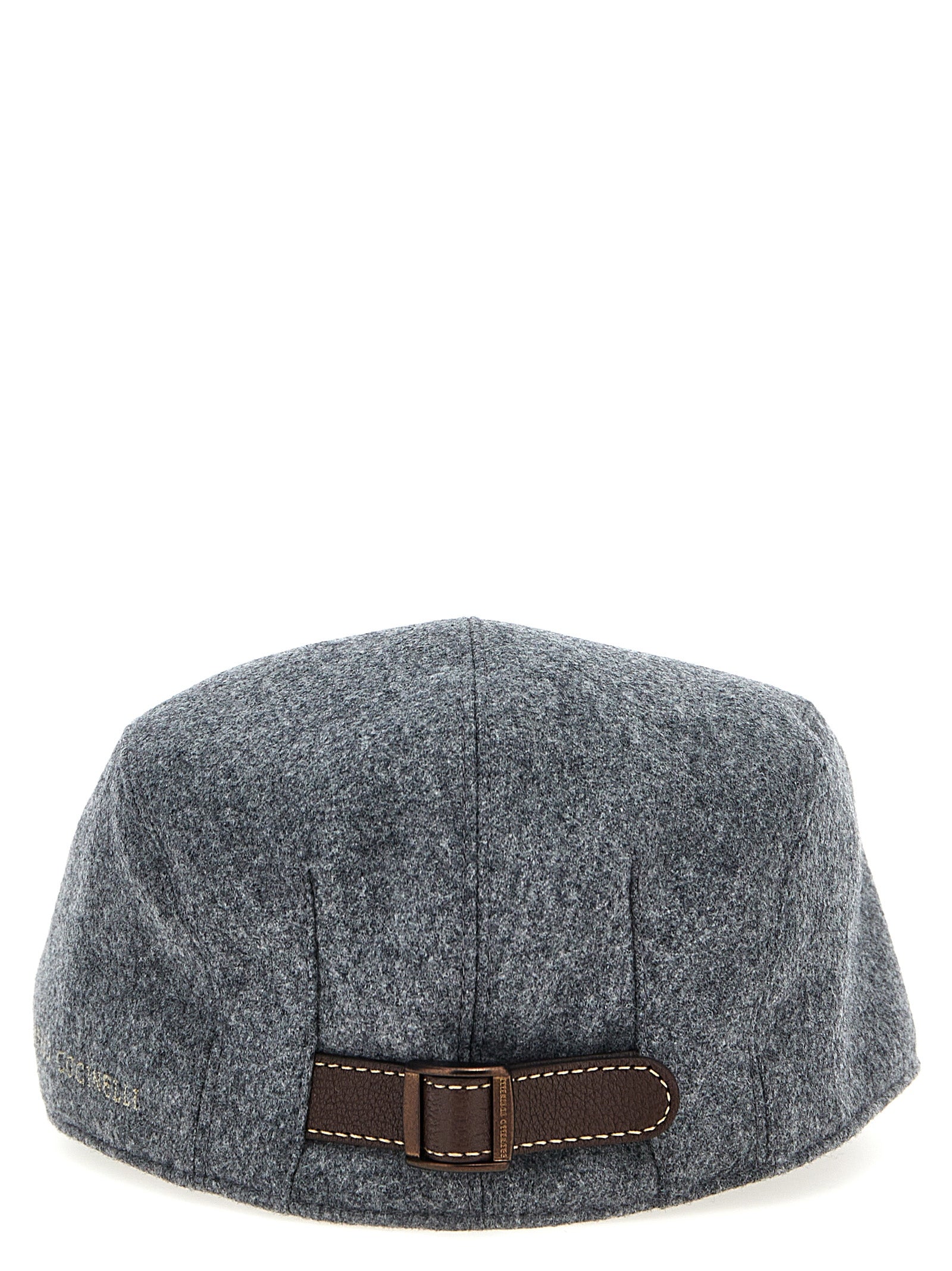 Brunello Cucinelli Logo Embroidery Hat