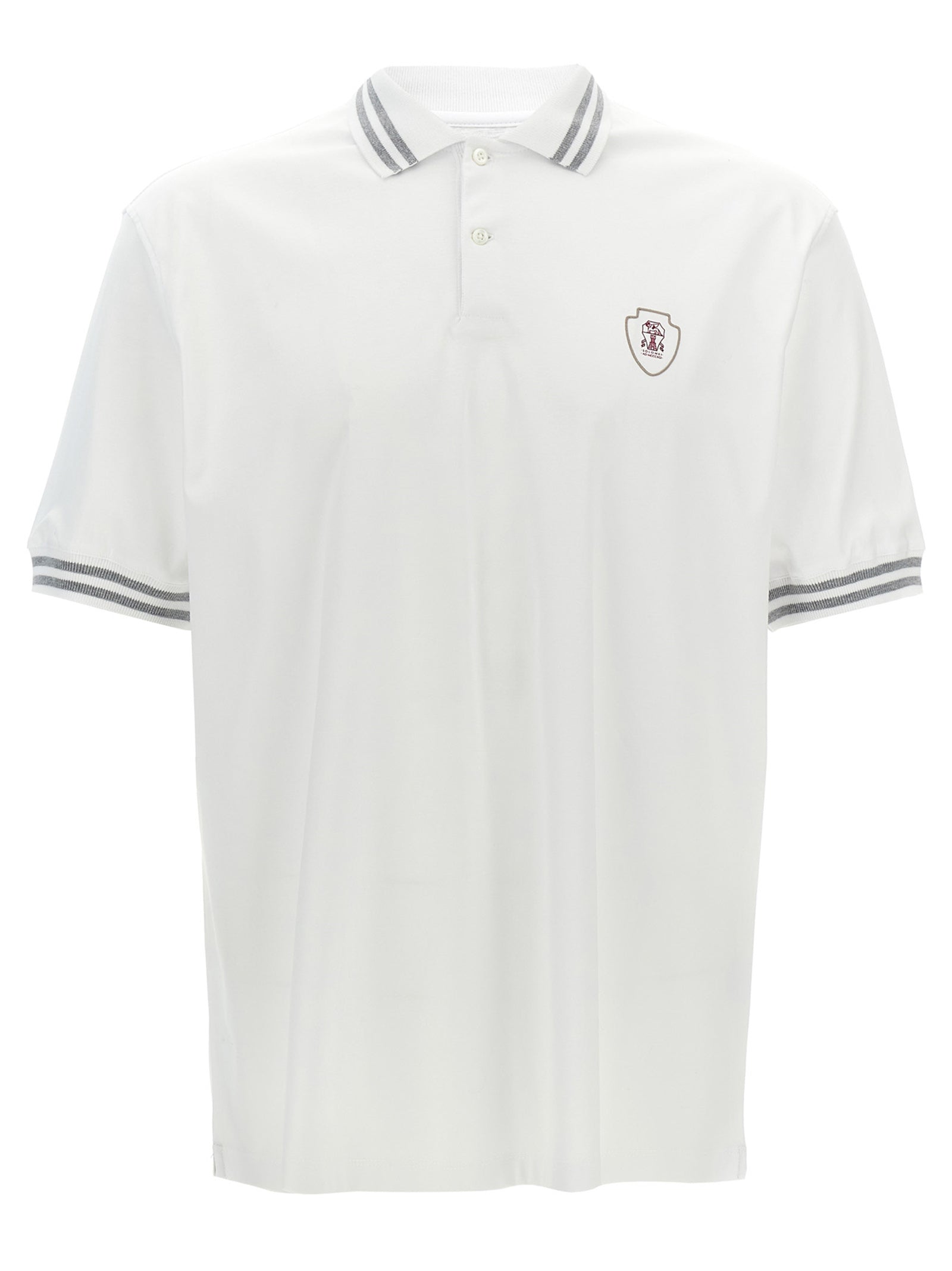 Brunello Cucinelli Logo Polo Shirt