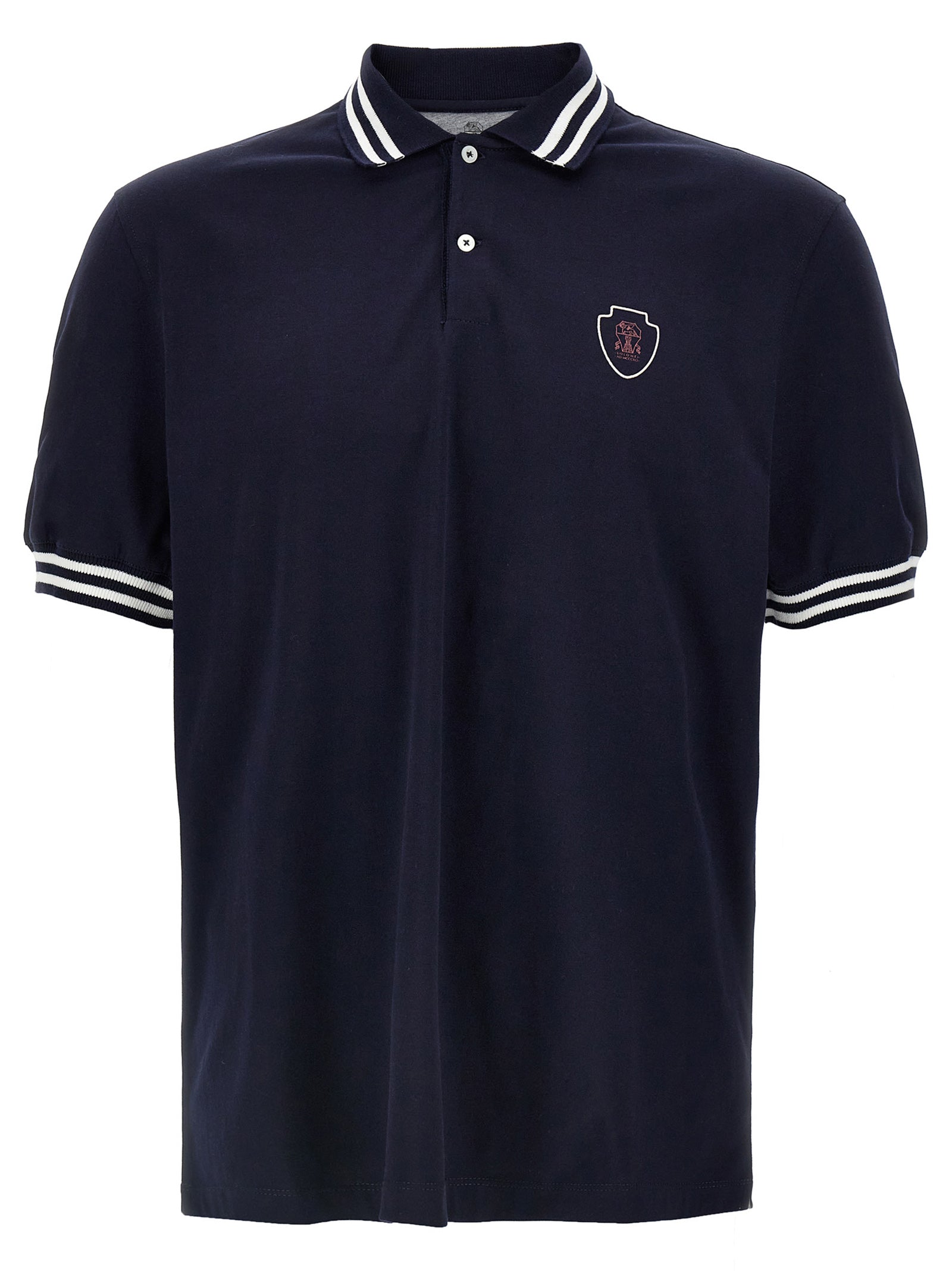 Brunello Cucinelli Logo Polo Shirt