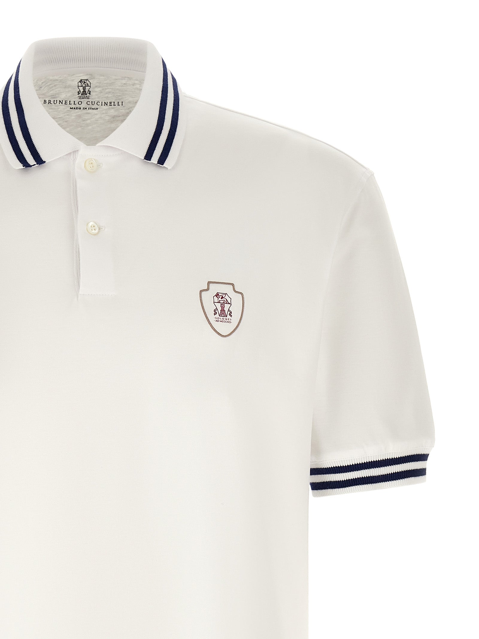 Brunello Cucinelli Polo Coat Of Arms