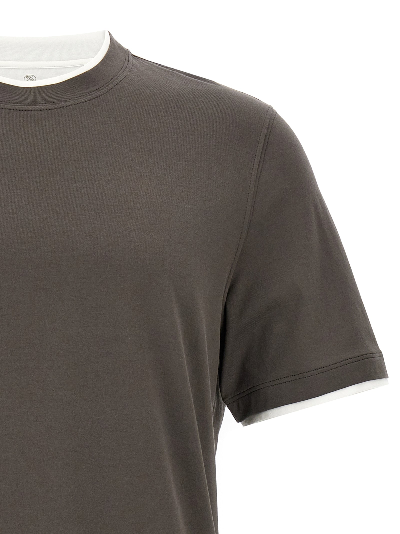 Brunello Cucinelli Layered T-Shirt