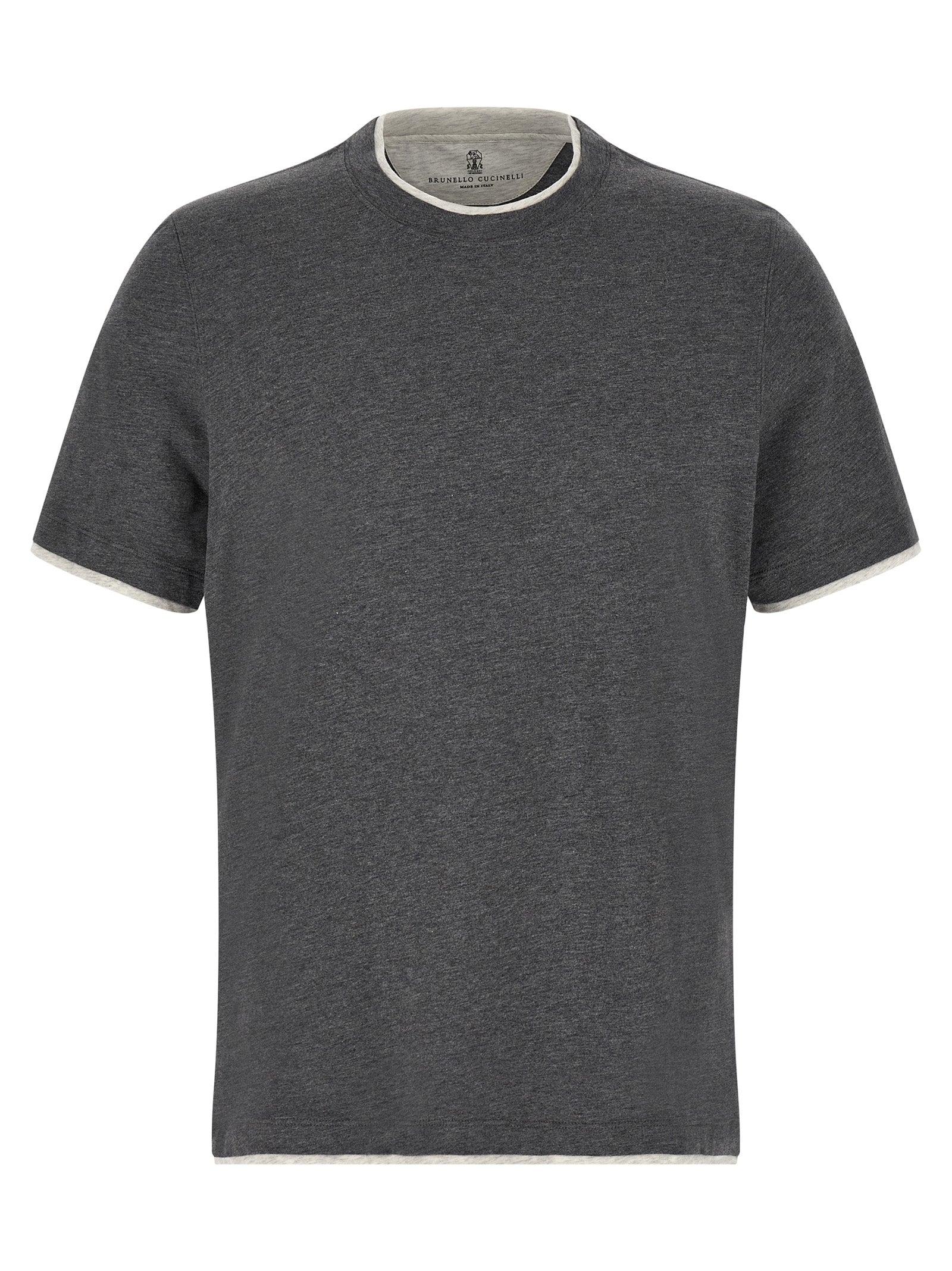 Brunello Cucinelli Double Layer T-Shirt