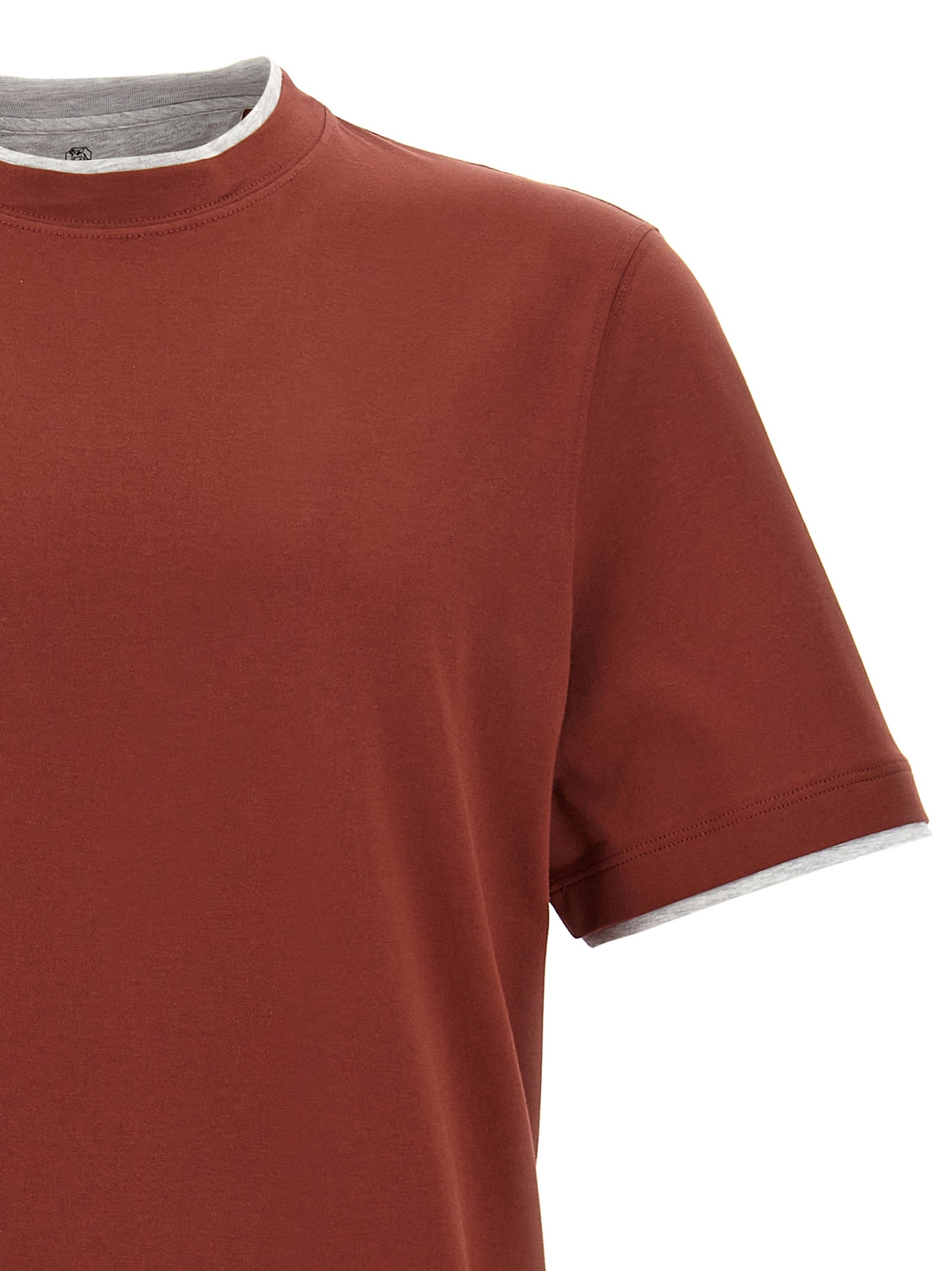 Brunello Cucinelli Layered T-Shirt