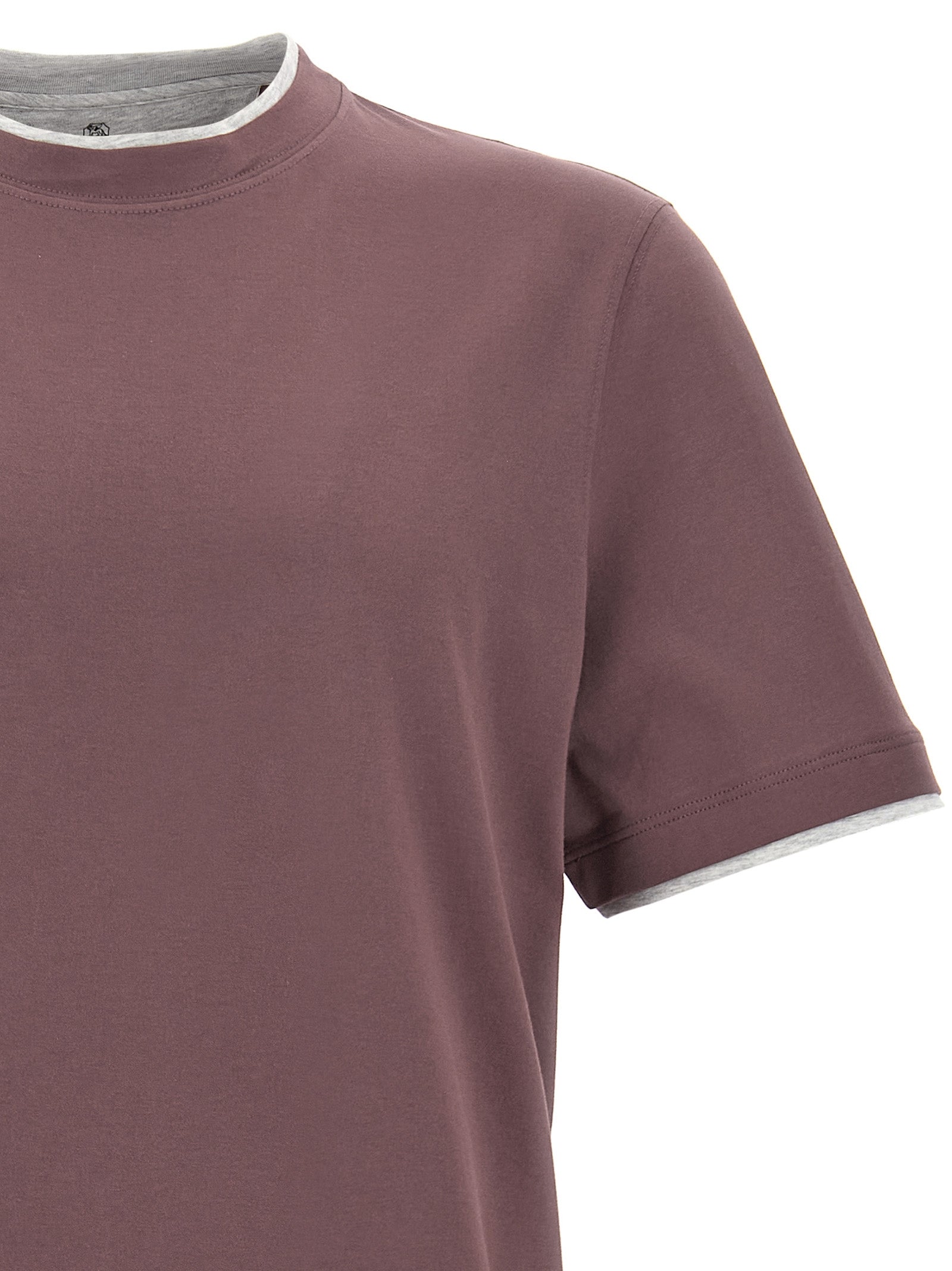 Brunello Cucinelli Layered T-Shirt