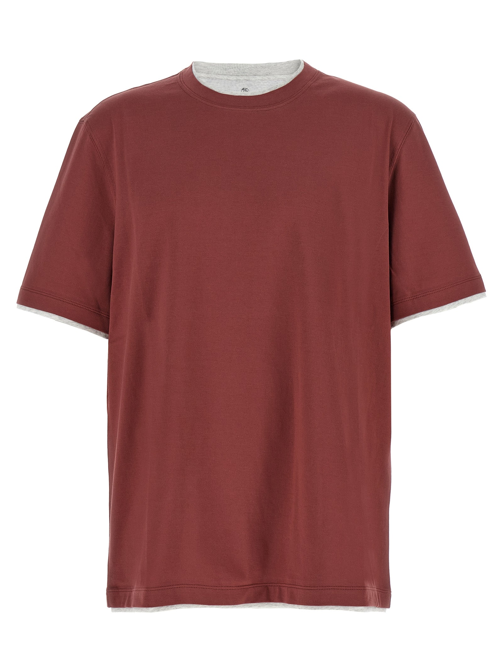 Brunello Cucinelli Double Layer T-Shirt