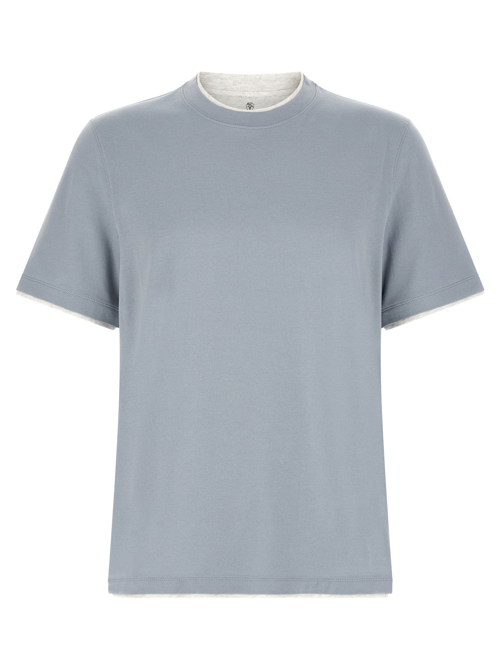 Brunello Cucinelli Double Layer T-Shirt
