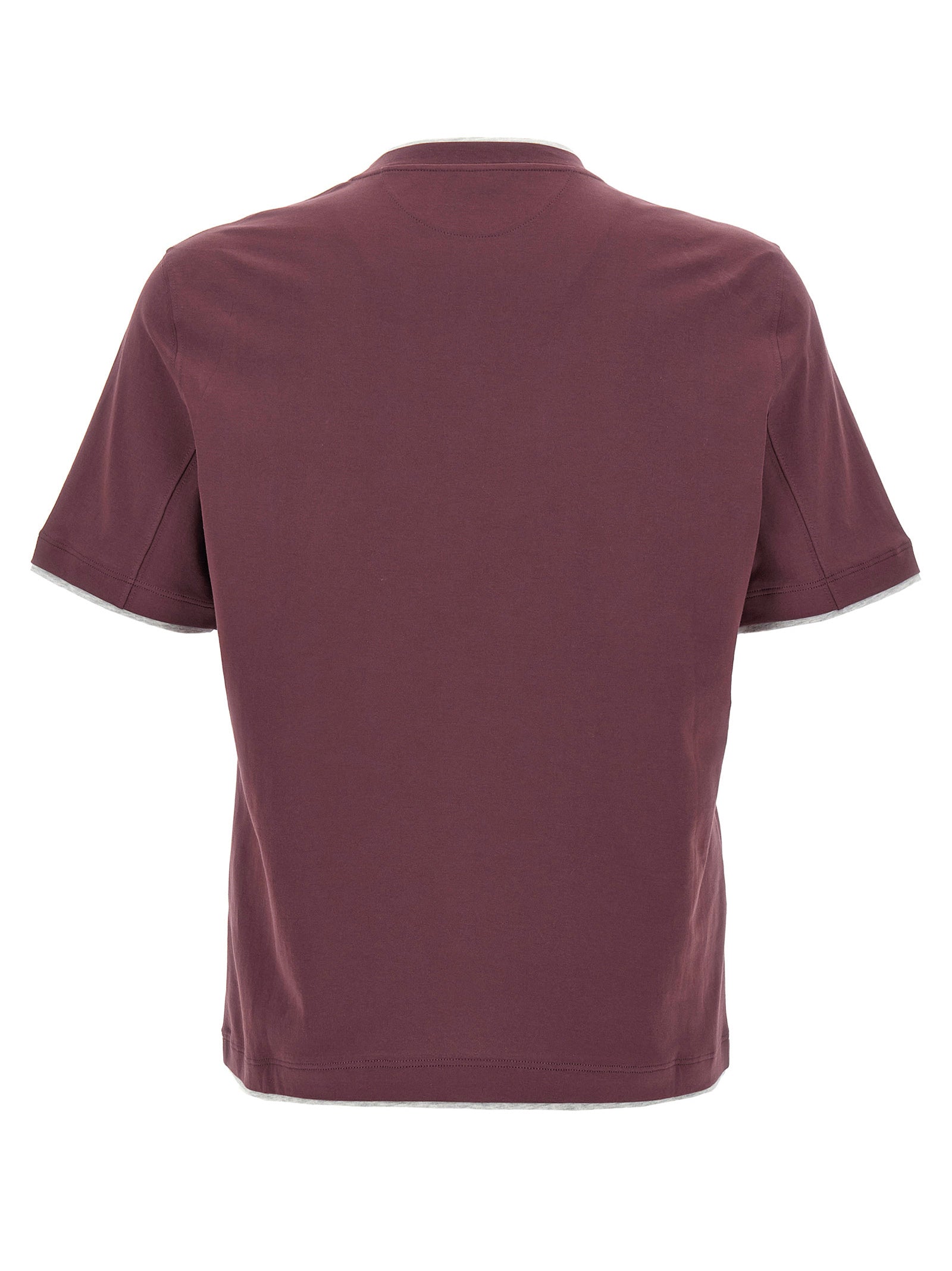 Brunello Cucinelli Double Layer T-Shirt
