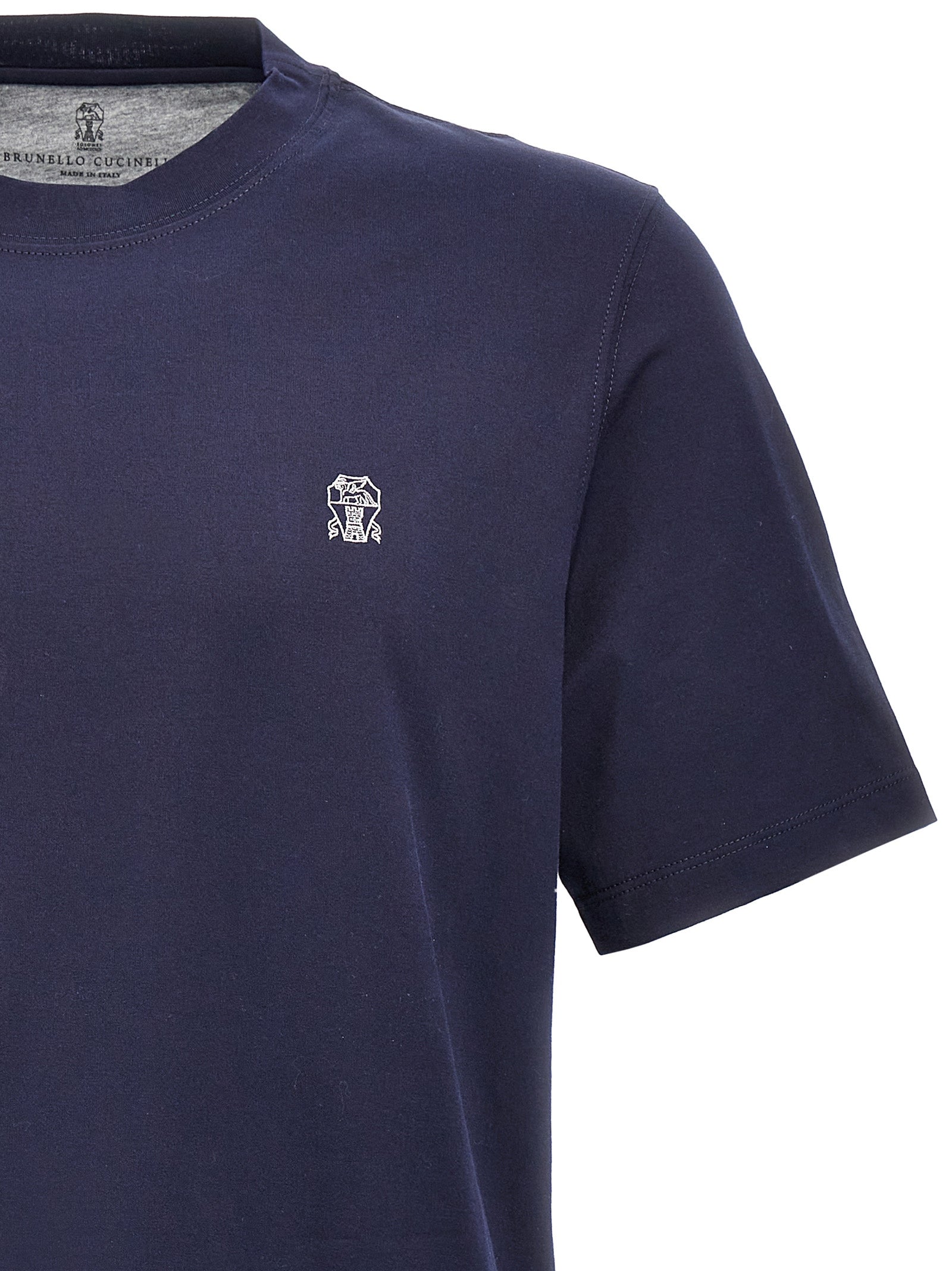 Brunello Cucinelli Logo T-Shirt