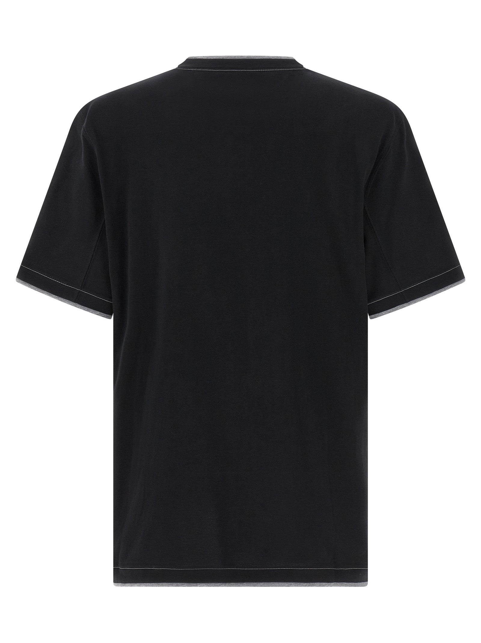Brunello Cucinelli Double Layer T-Shirt