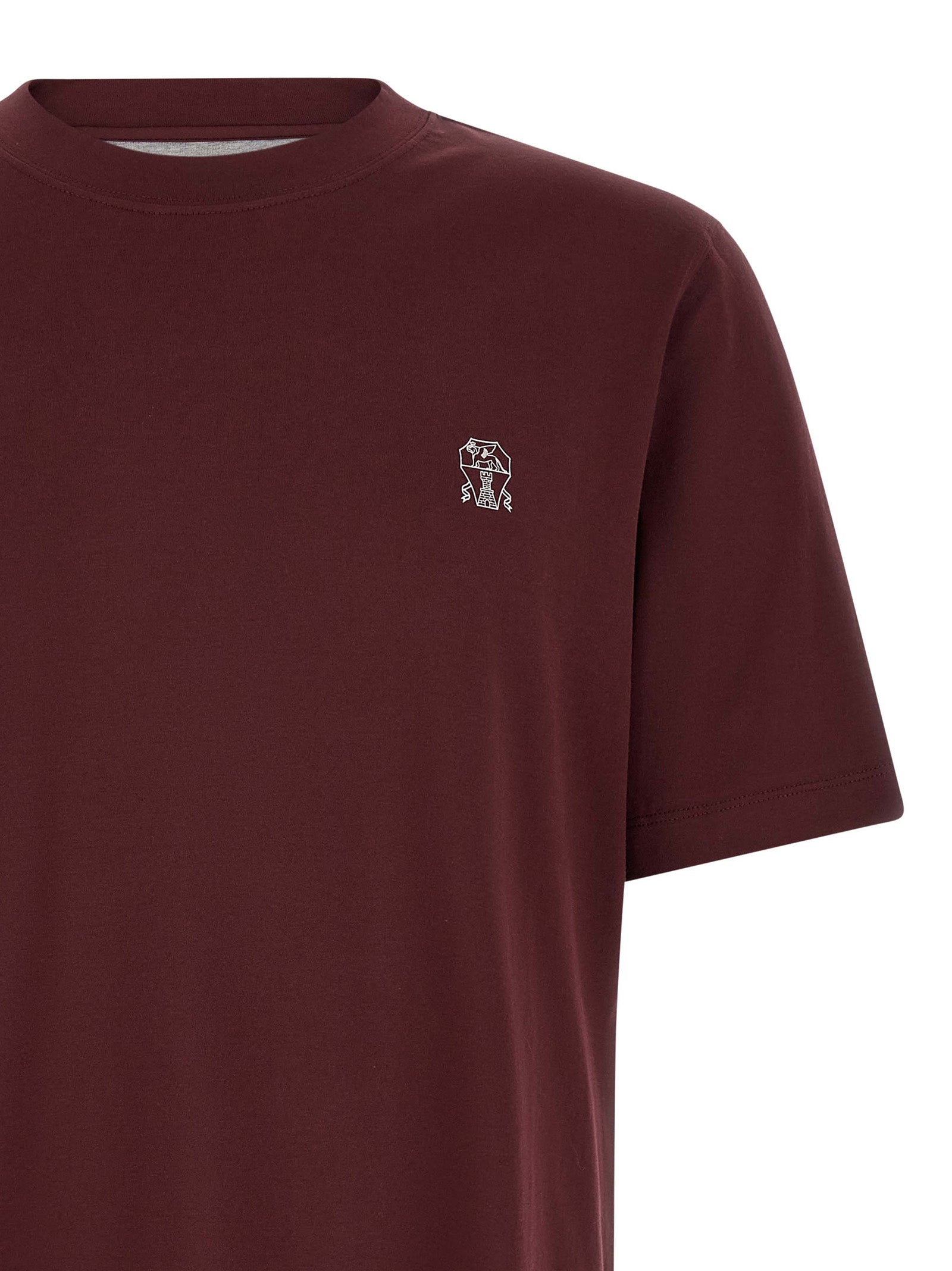 Brunello Cucinelli 'Stemma Solomeo' T-Shirt