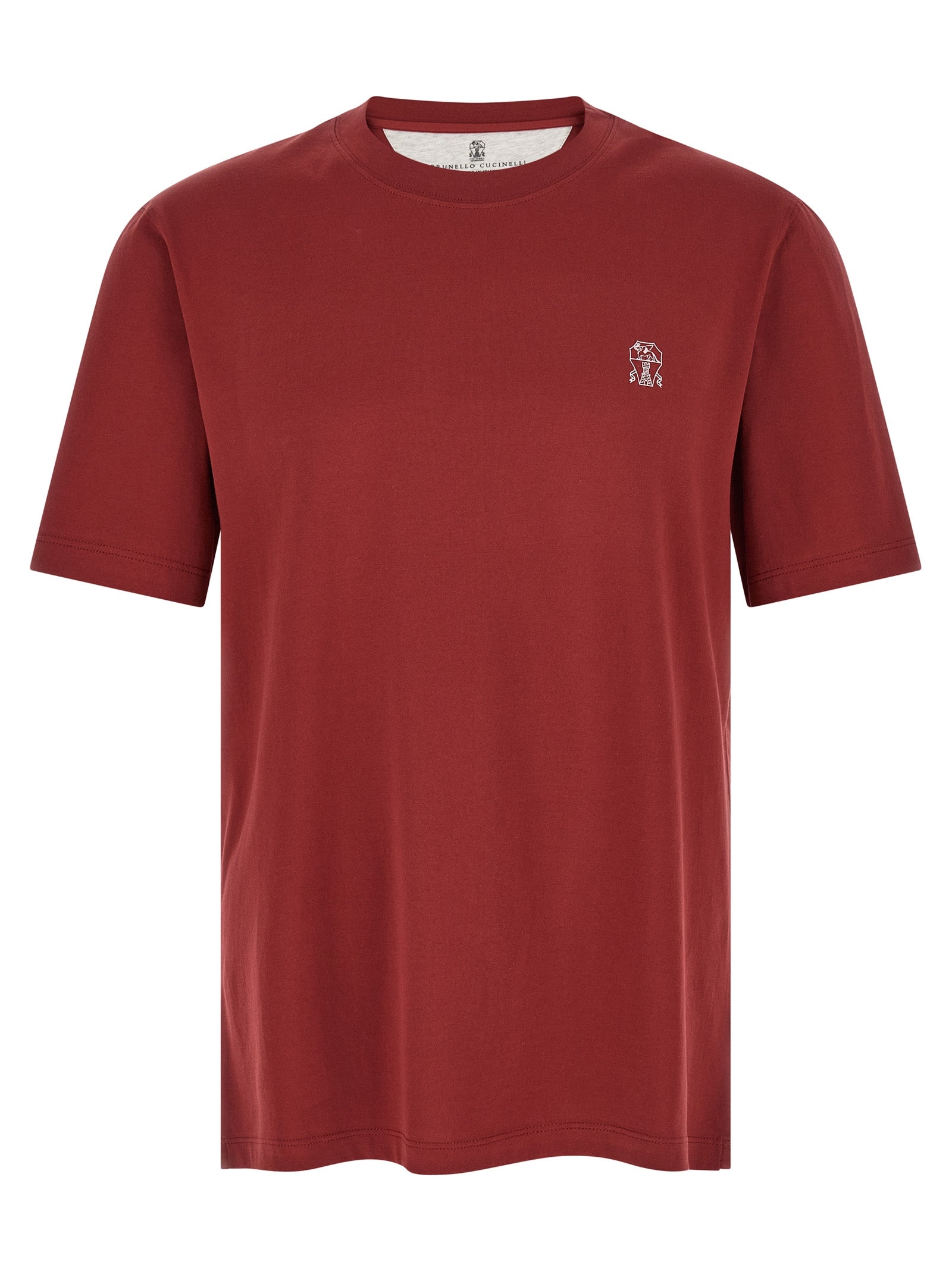Brunello Cucinelli Logo Print T-Shirt