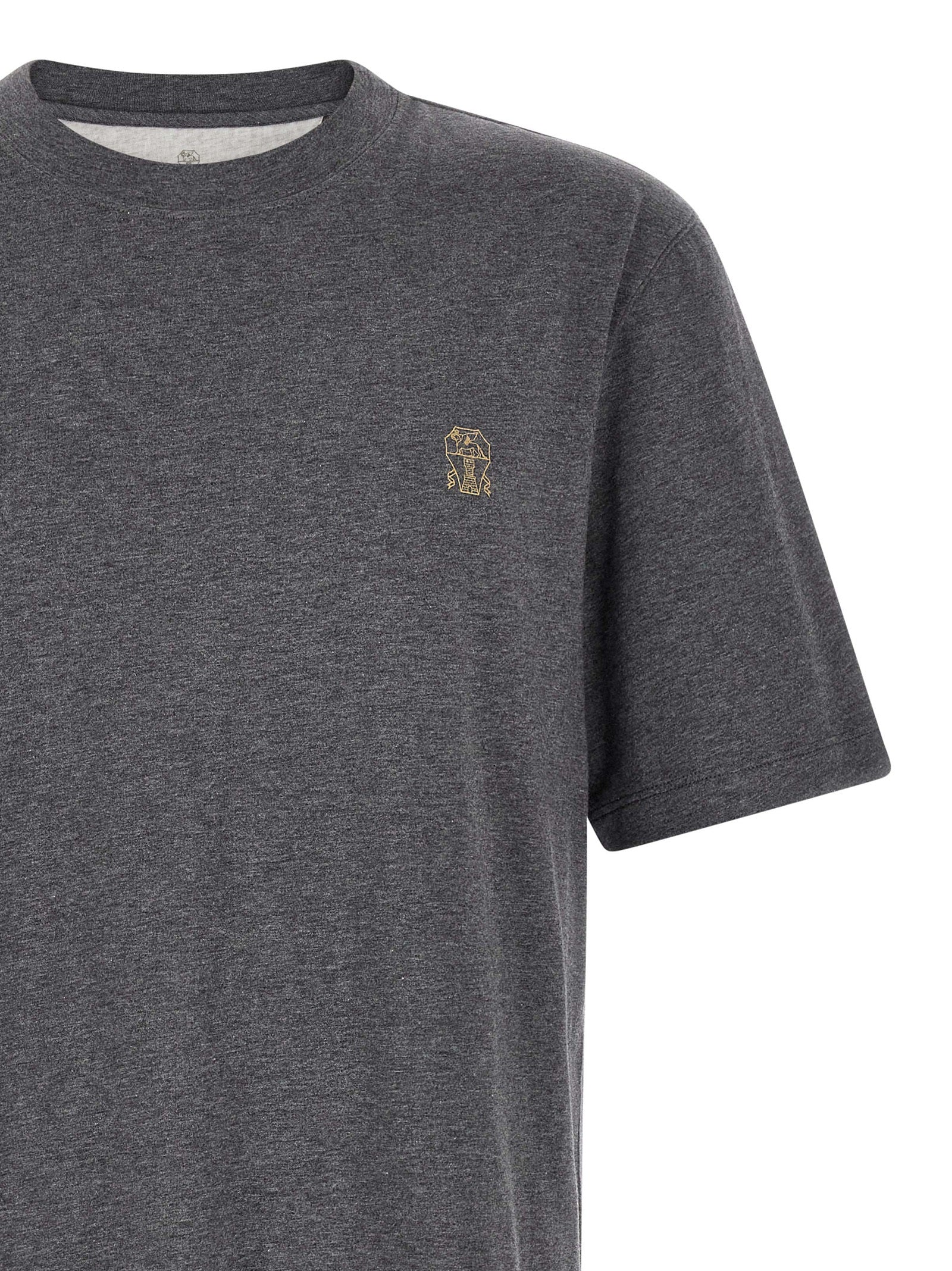Brunello Cucinelli 'Stemma Solomeo' T-Shirt