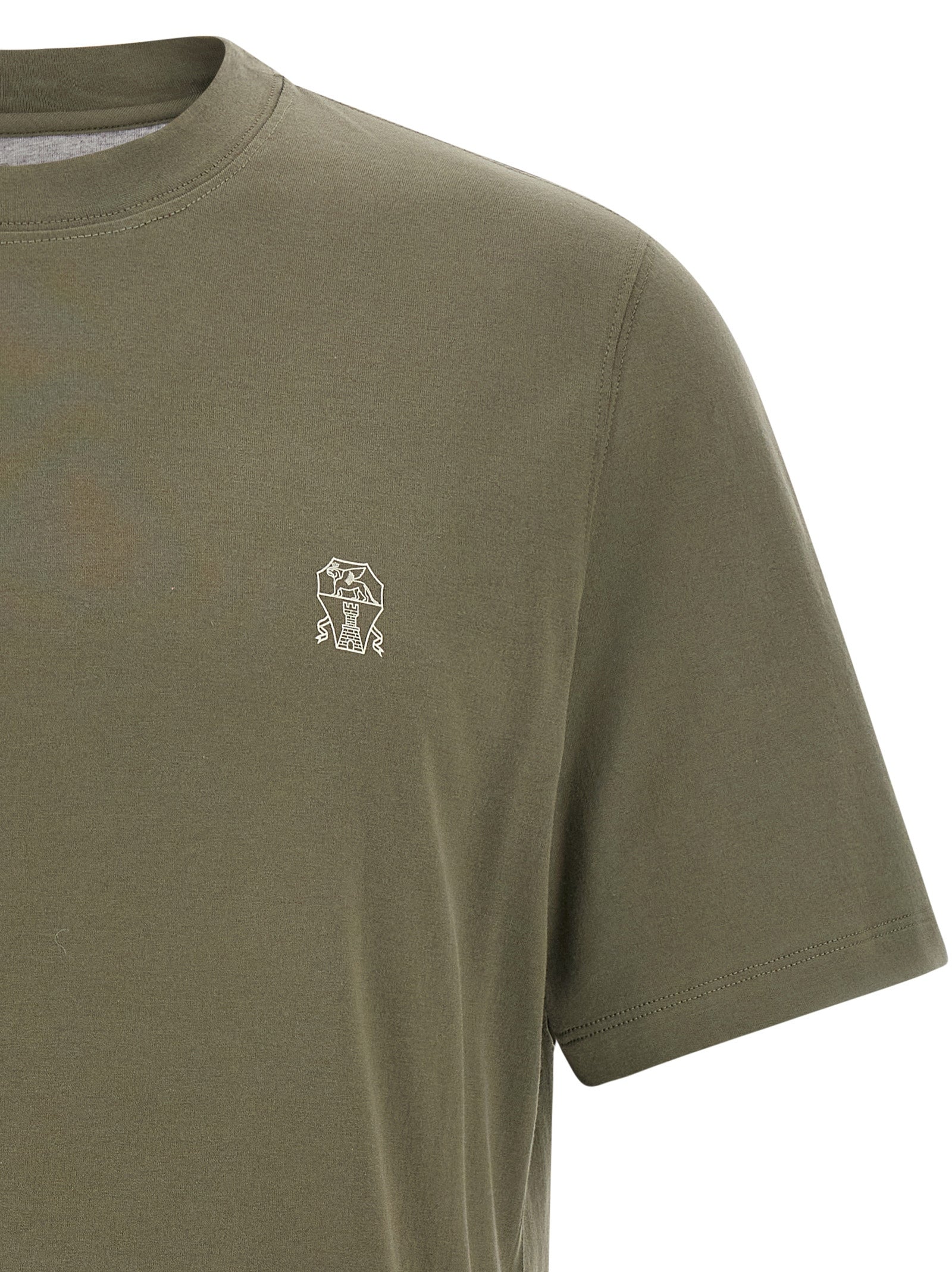 Brunello Cucinelli Logo T-Shirt