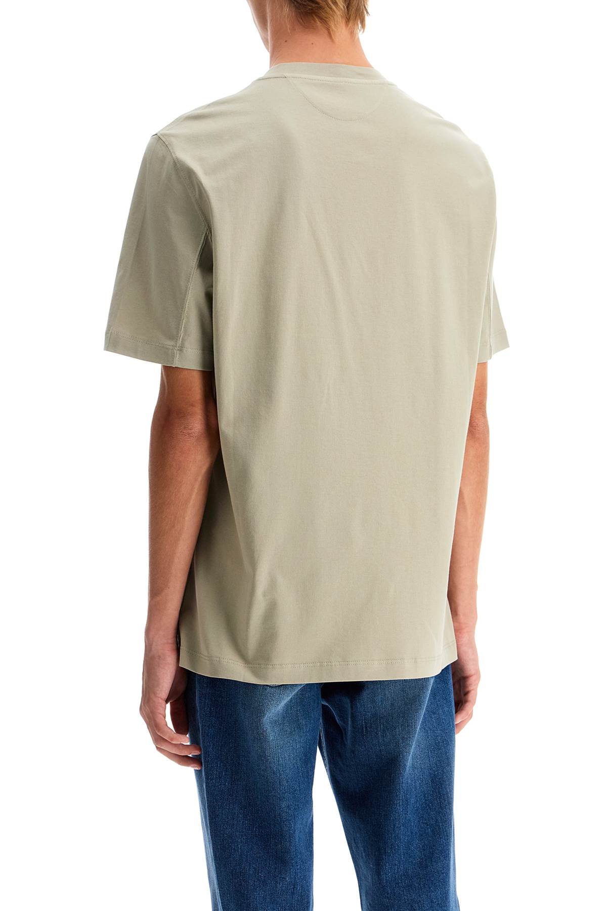 Brunello Cucinelli Printed T-Shirt With Neutral