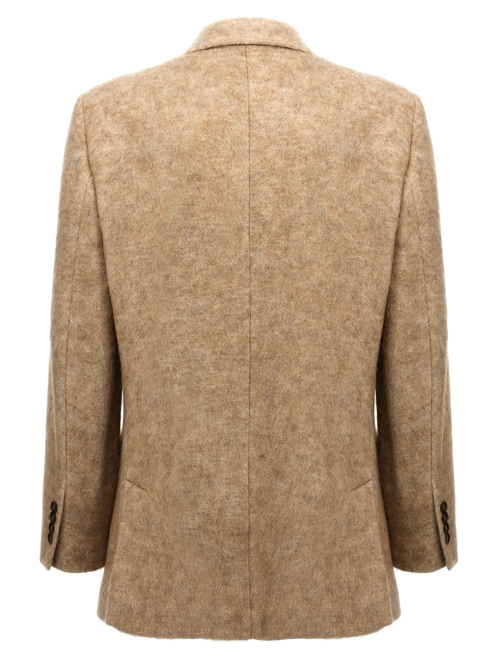 Brunello Cucinelli Single-Breasted Mohair Blazer